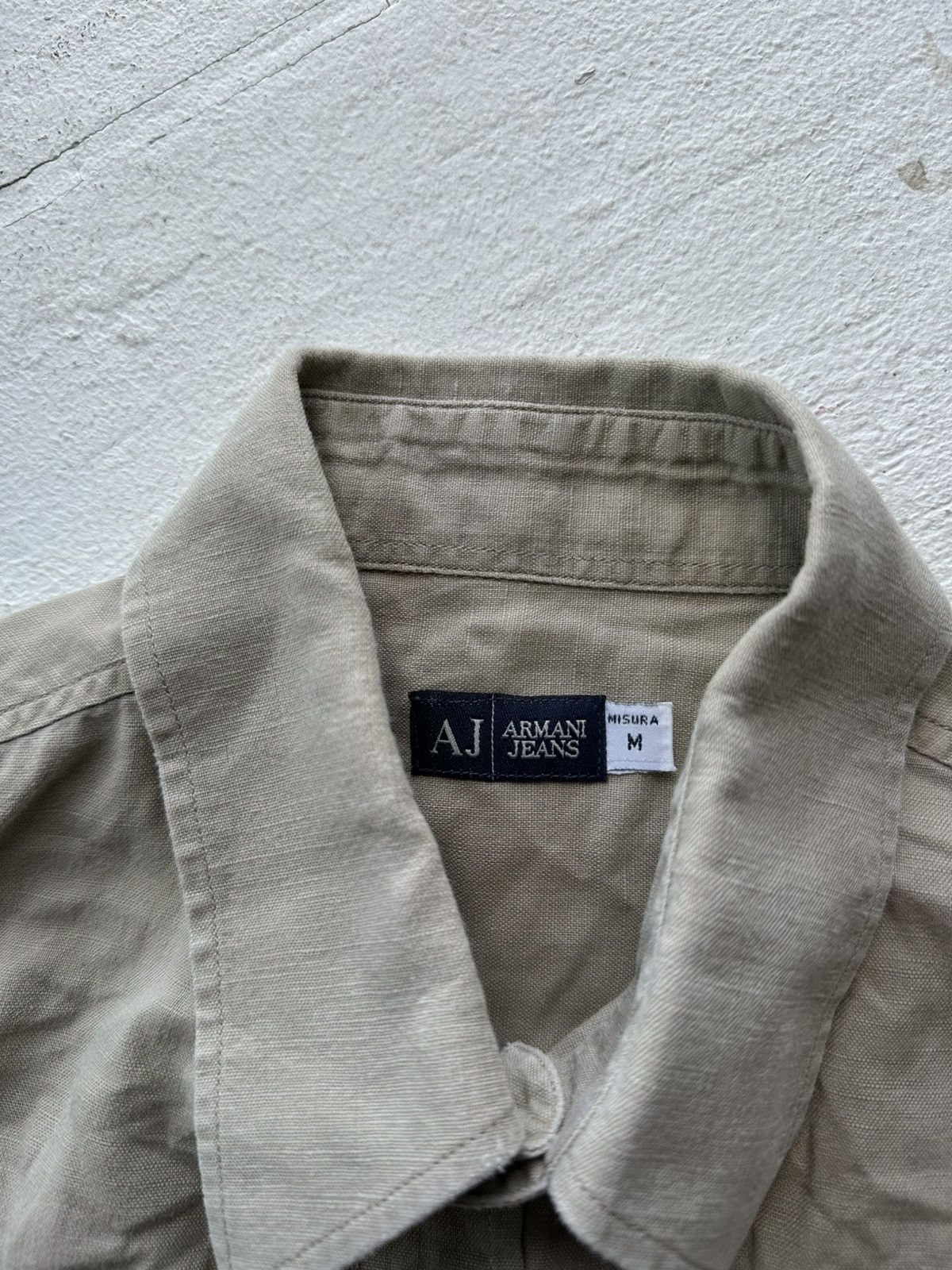 Armani RARE🚨 ARMANI JEANS VINTAGE SHIRT LUXURY BUTTON UP 90s Size US M / EU 48-50 / 2 - 6 Thumbnail