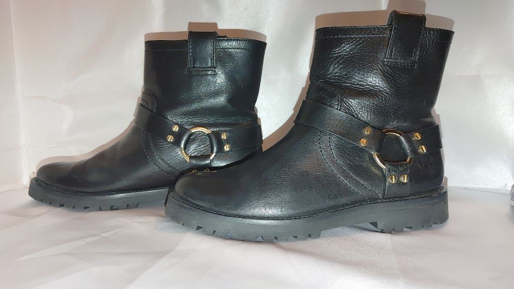 Tory Burch Tory Burch Ronnie Moto Boots Size 8.5M Size US 8.5 / IT 38.5 - 3 Thumbnail