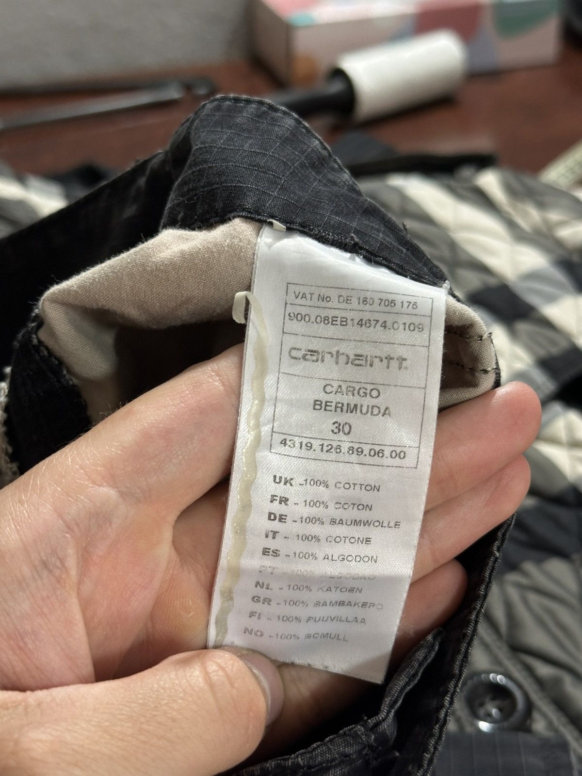 Carhartt Vintage Carhartt Aviation Cargo Shorts Distressed Black Y2K Size US 30 / EU 46 - 4 Thumbnail
