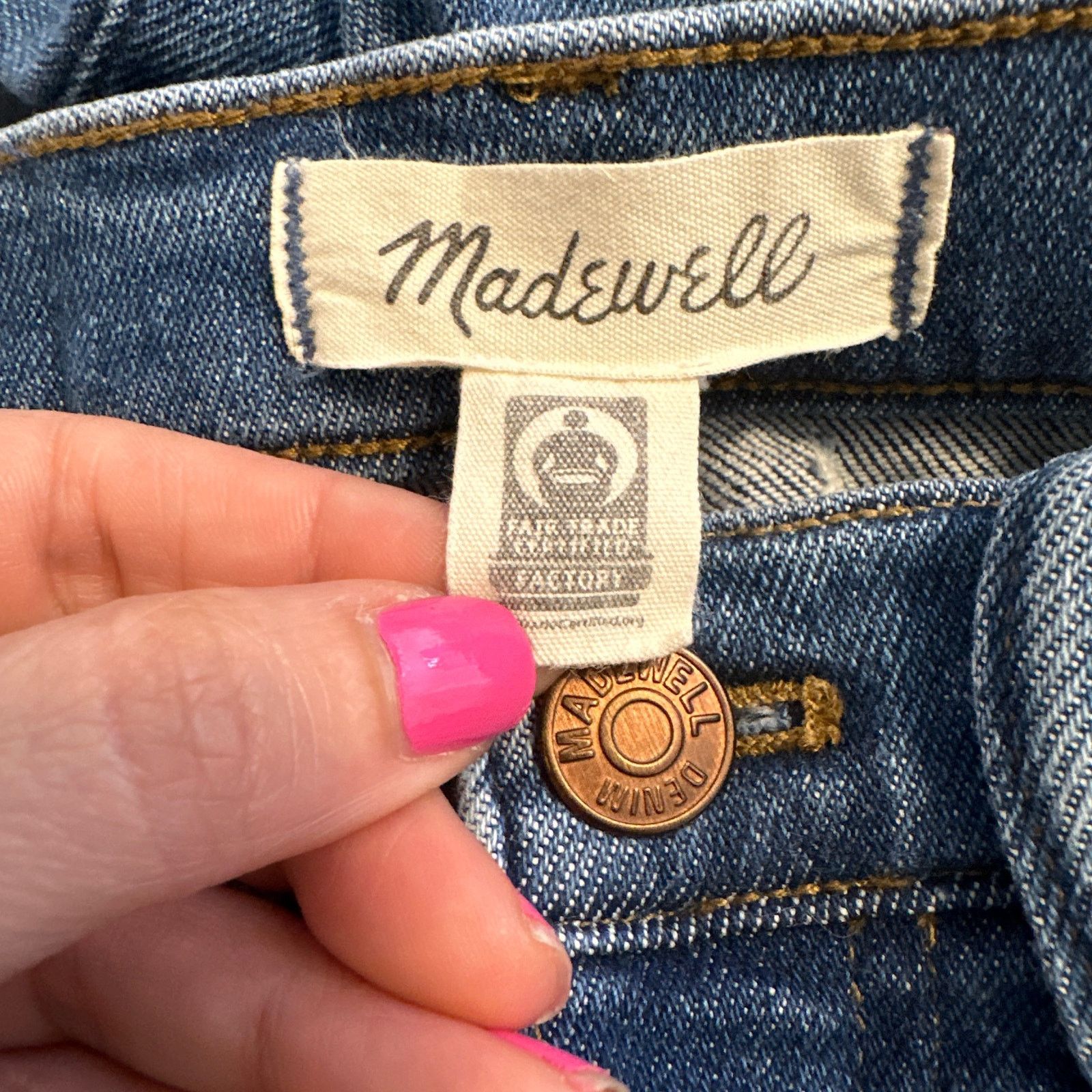 Madewell Madewell Stovepipe stretch jeans size 24 Size 26" / US 2 / IT 38 - 3 Thumbnail