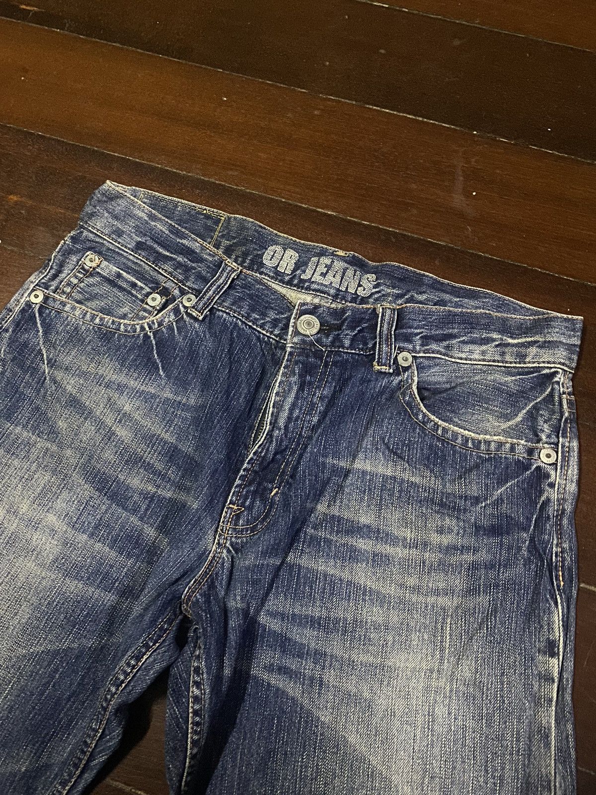 If Six Was Nine Flare Vintage inspired OR JEANS lighting design Size US 34 / EU 50 - 6 Thumbnail