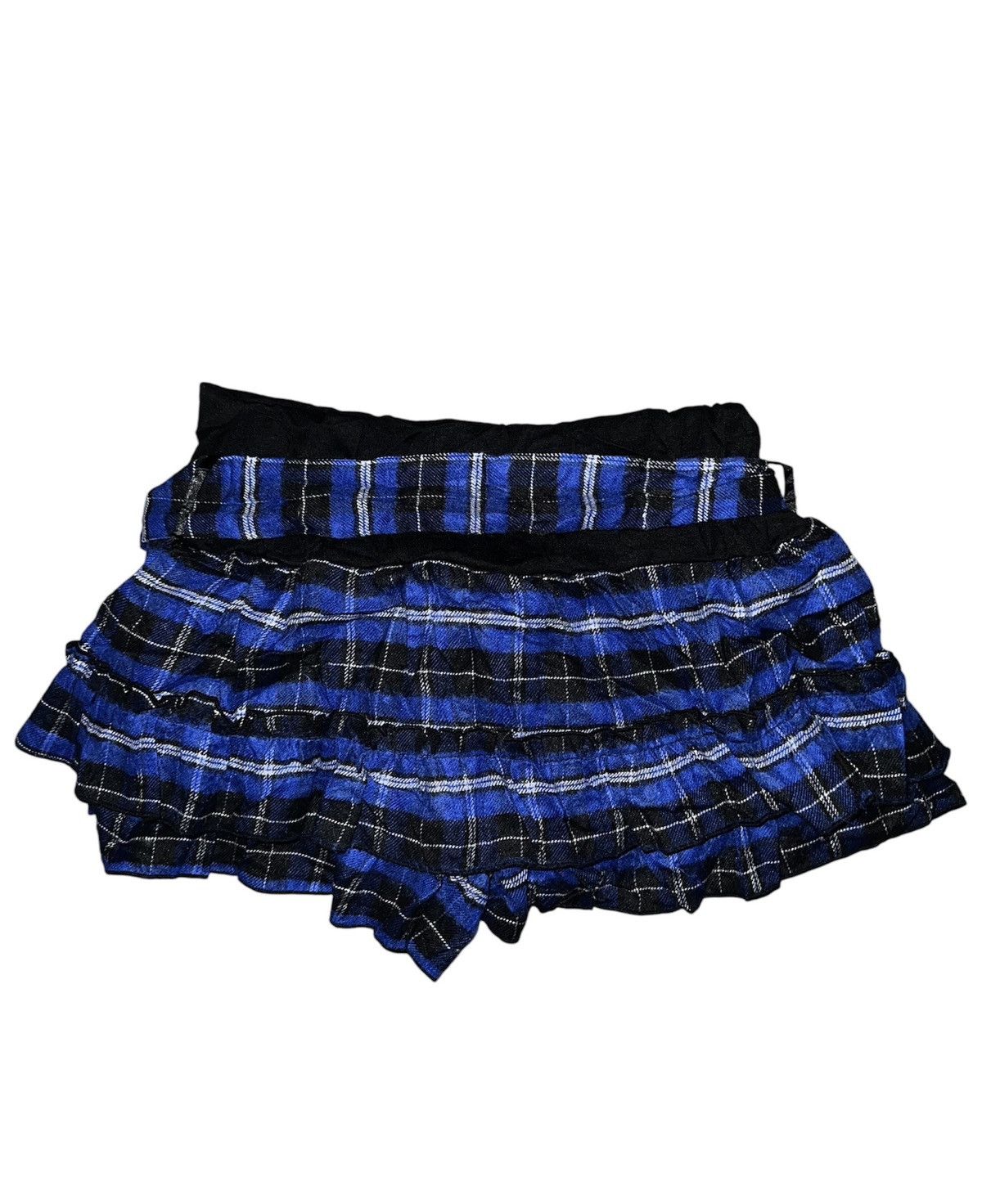 LIZ LISA Liz Lisa Doll tartan big bow tie layered skirts 💙 Size 25" / US 0 / IT 36 - 3 Thumbnail