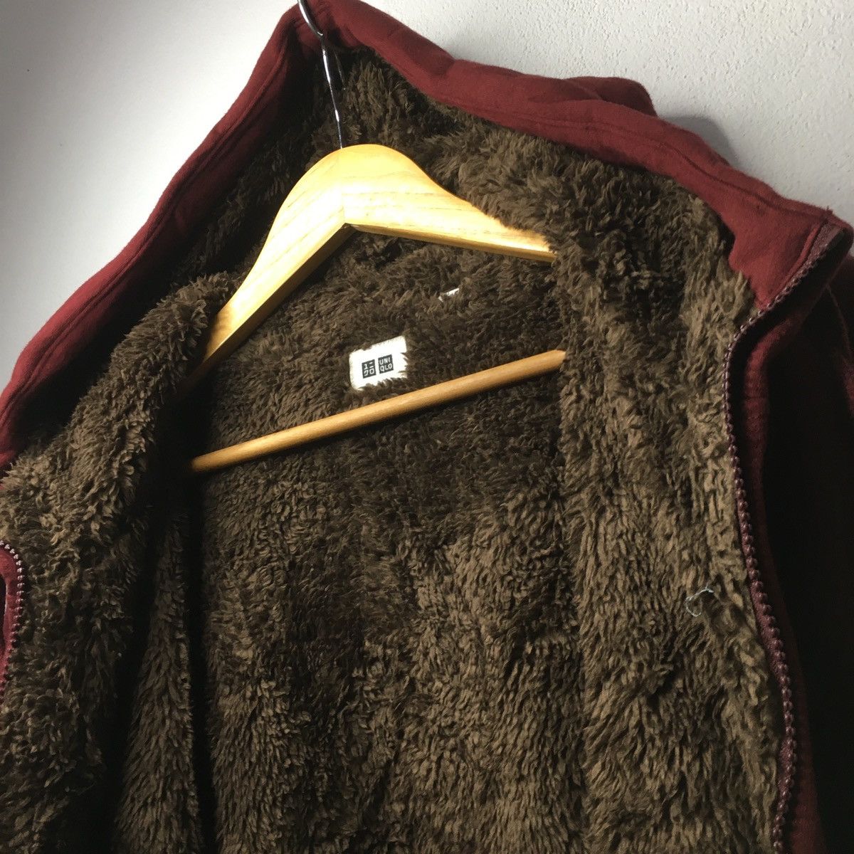 Uniqlo Crazy Uniqlo Fur Lined Zip Up Hoodie Size US XL / EU 56 / 4 - 12 Thumbnail