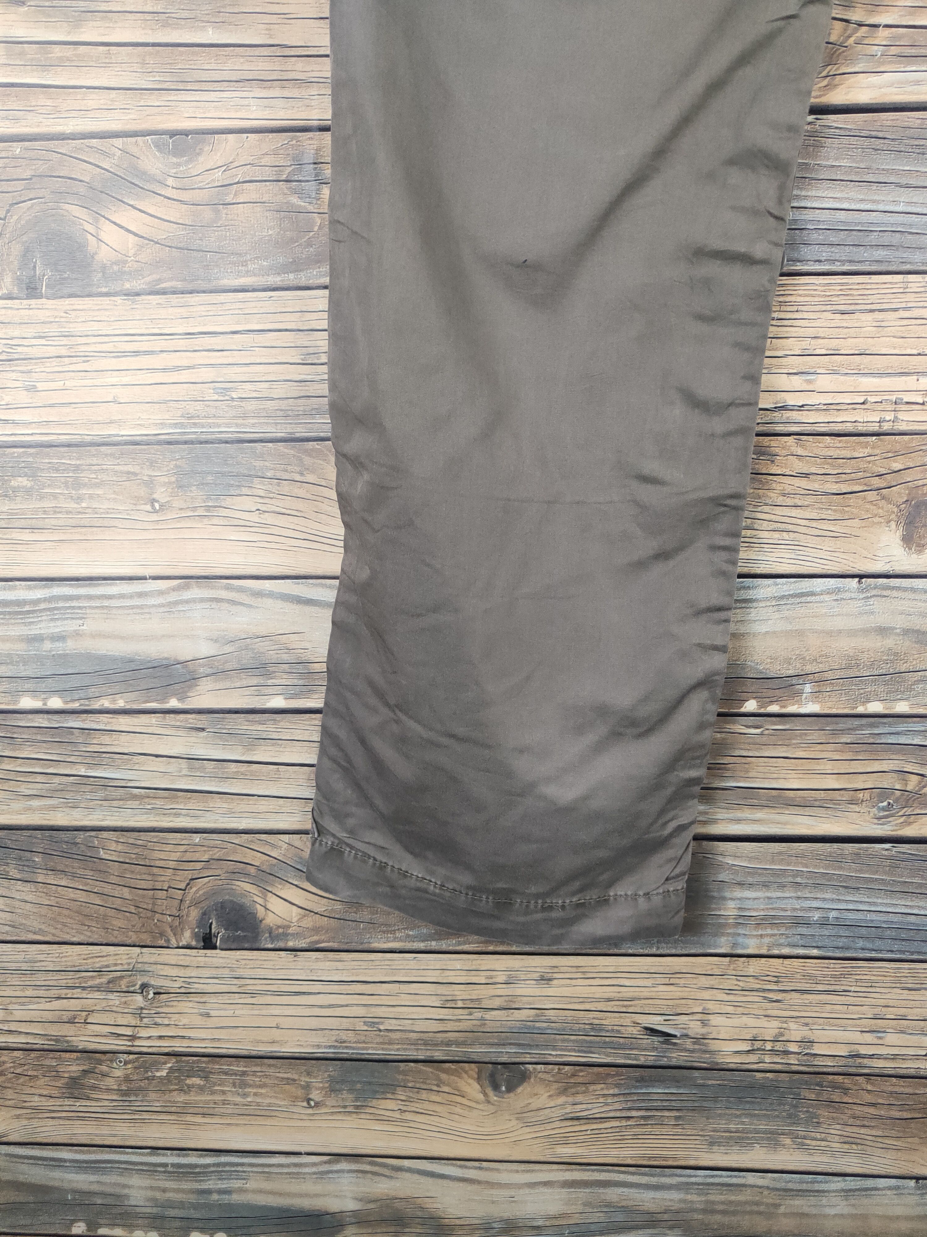 Japanese Brand DL Back Number Olive Multipocket Cargo Pants #46-234T Size US 32 / EU 48 - 9 Thumbnail