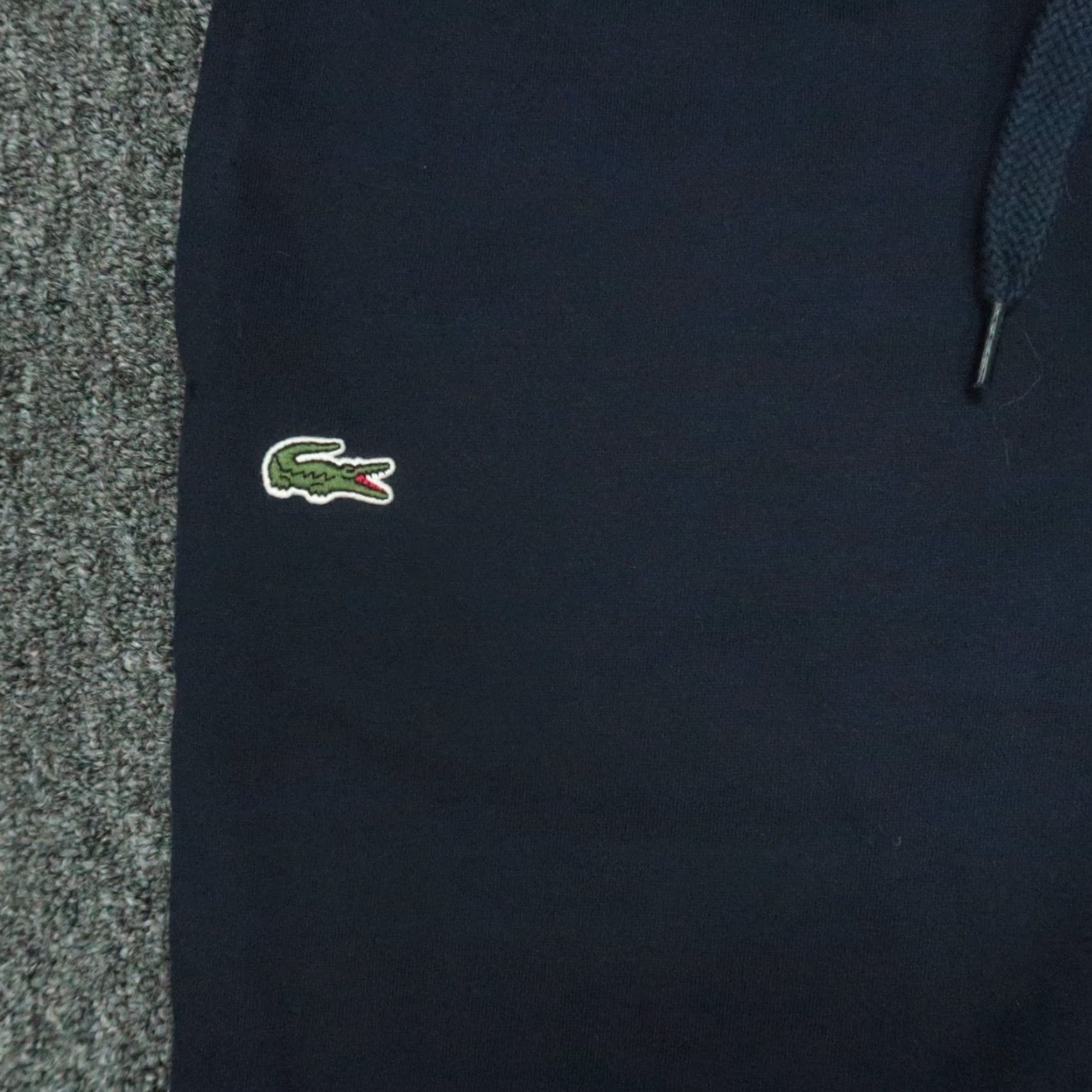 Lacoste Lacoste Pants Mens Large Navy Blue Sport Joggers Tapered Sweatpants Preppy NWT Size US 33 - 4 Thumbnail