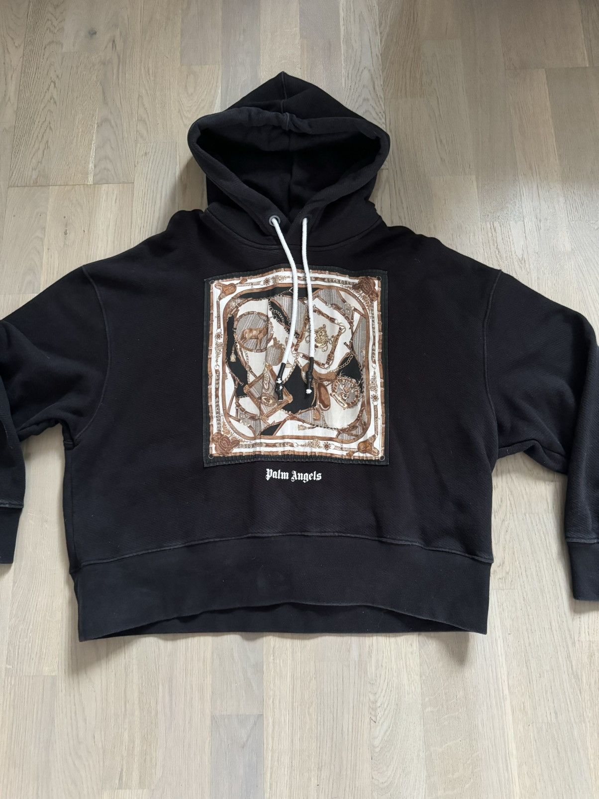 Palm Angels PALM ANGELS hoodie size S OVERSIZED ( study photos for measu Size US S / EU 44-46 / 1 - 1 Thumbnail