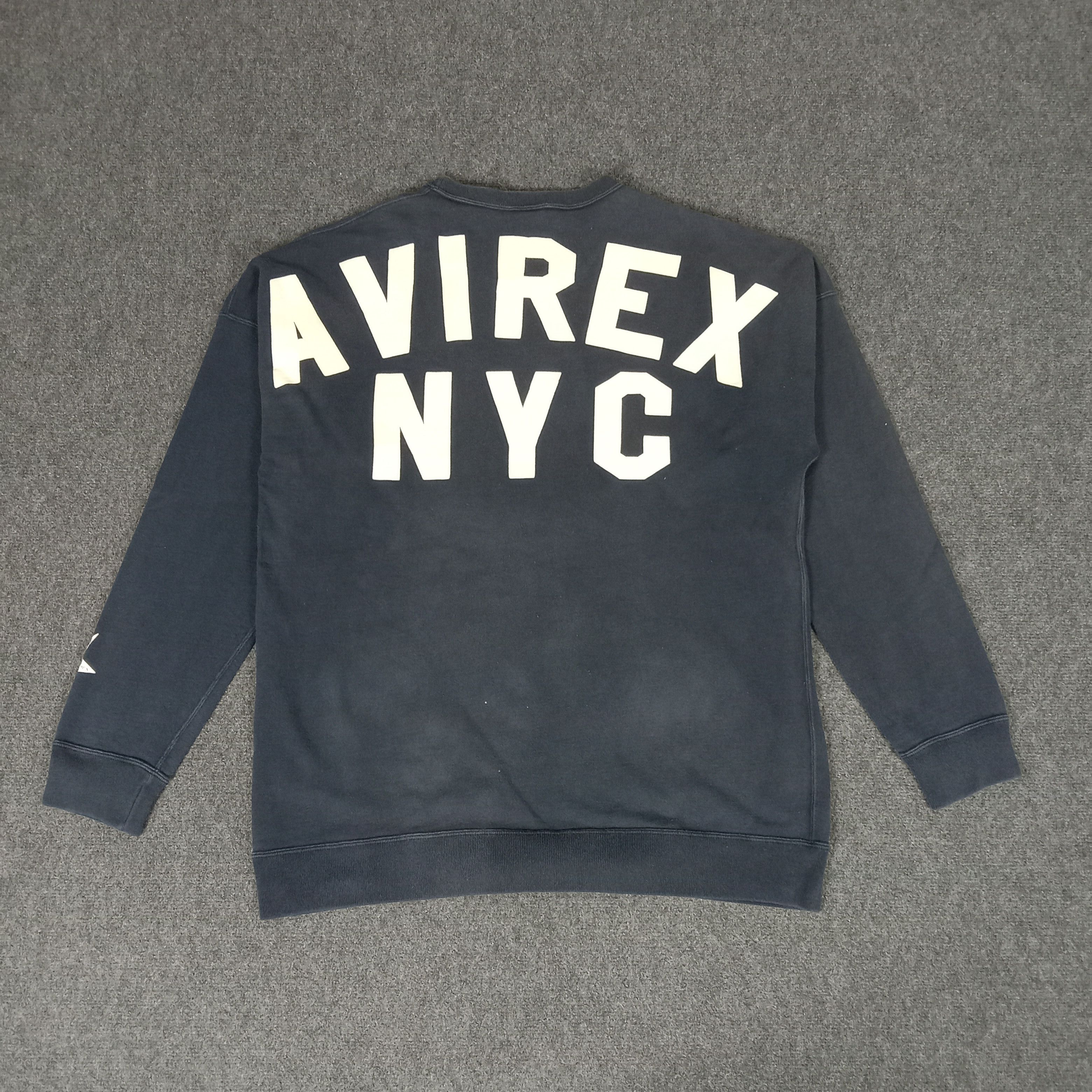 Avirex × Vintage Avirex NYC American Streetwear Style Sweatshirt Size US L / EU 52-54 / 3 - 1 Thumbnail