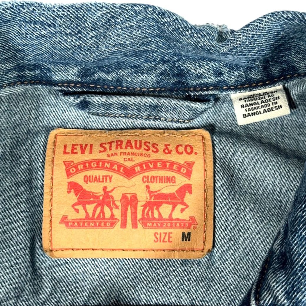 Levi's VINTAGE Levis Trucker Jacket Shirt? Size US 31 - 4 Thumbnail
