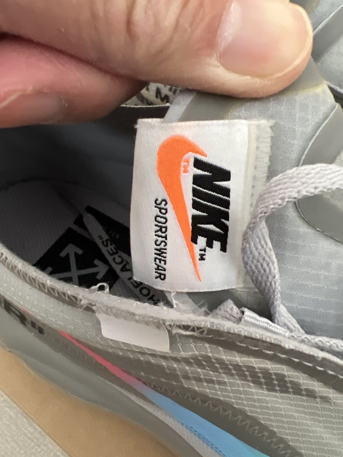 Nike × Off-White Nike air max 97 x off white menta size 8.5us Size US 8.5 / EU 41-42 - 6 Thumbnail