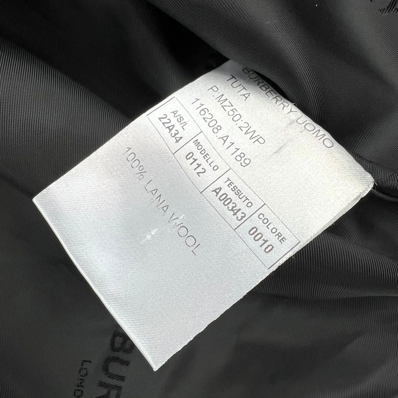 Burberry Burberry Runway Sample Black Detachable Boiler Suit / Jacket Size US XL / EU 56 / 4 - 8 Thumbnail