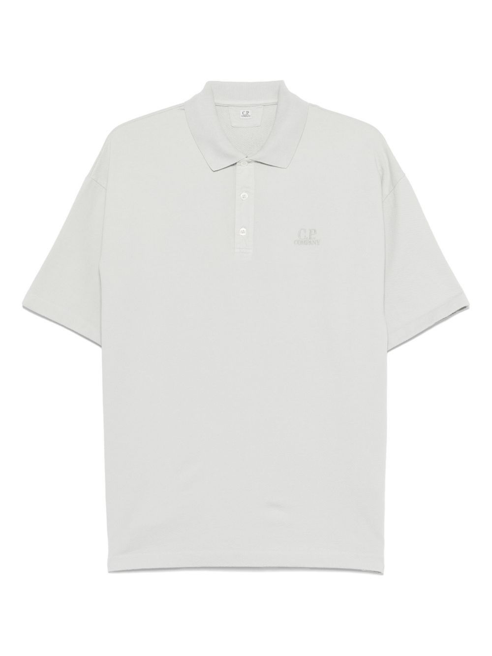 C.P. Company LOGO COTTON POLO SHIRT Size US XL / EU 56 / 4 - 1 Thumbnail