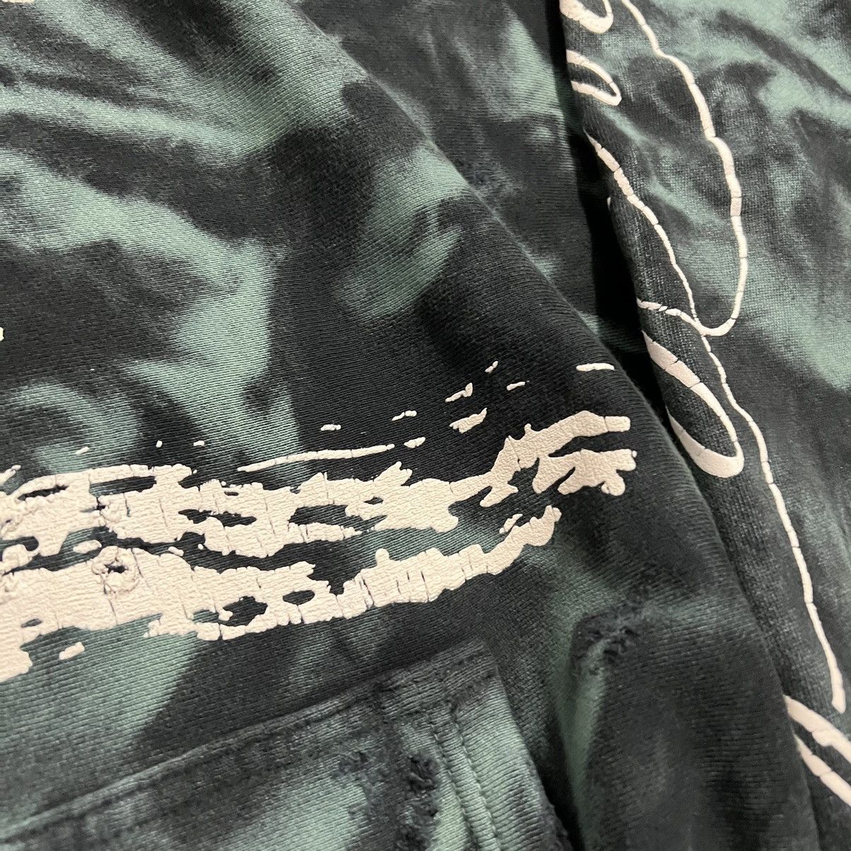 HELLSTAR Hellstar Green Marble Paradise Hoodie Size US S / EU 44-46 / 1 - 9 Thumbnail
