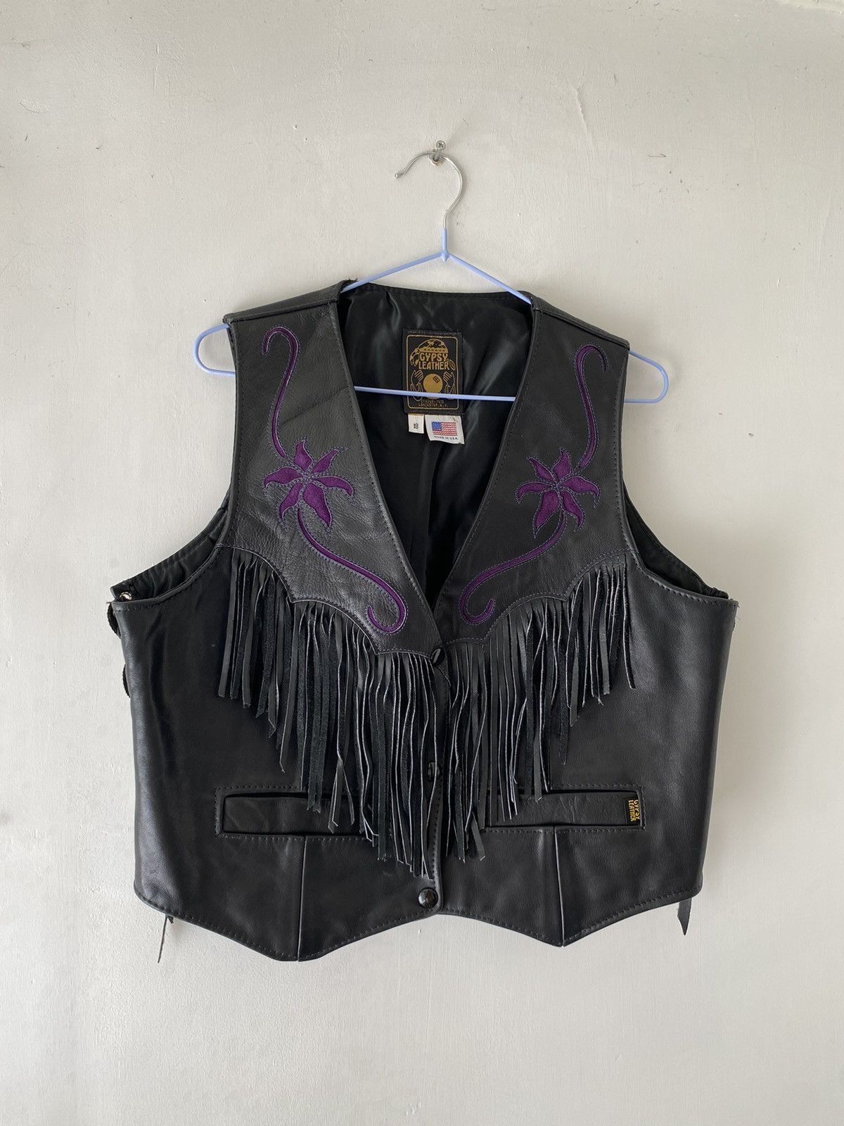 Gypsy × Vintage Vintage Gypsy Leather Archival Vest Size US M / EU 48-50 / 2 - 2 Thumbnail