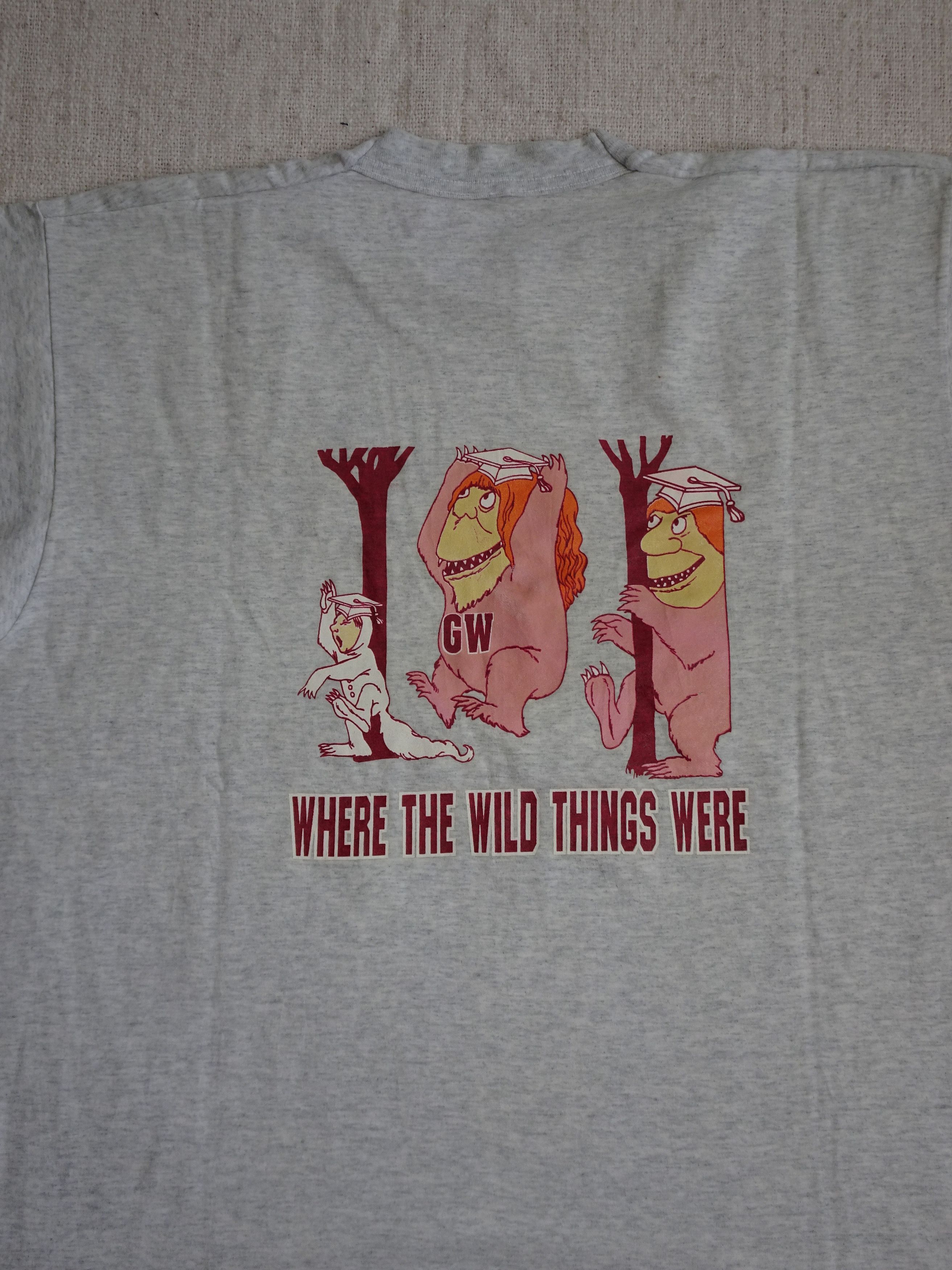 Vintage Vtg 90s Single Stitch G.W.H.S 1996 Graduation Graphic Tee Size US XL / EU 56 / 4 - 5 Thumbnail