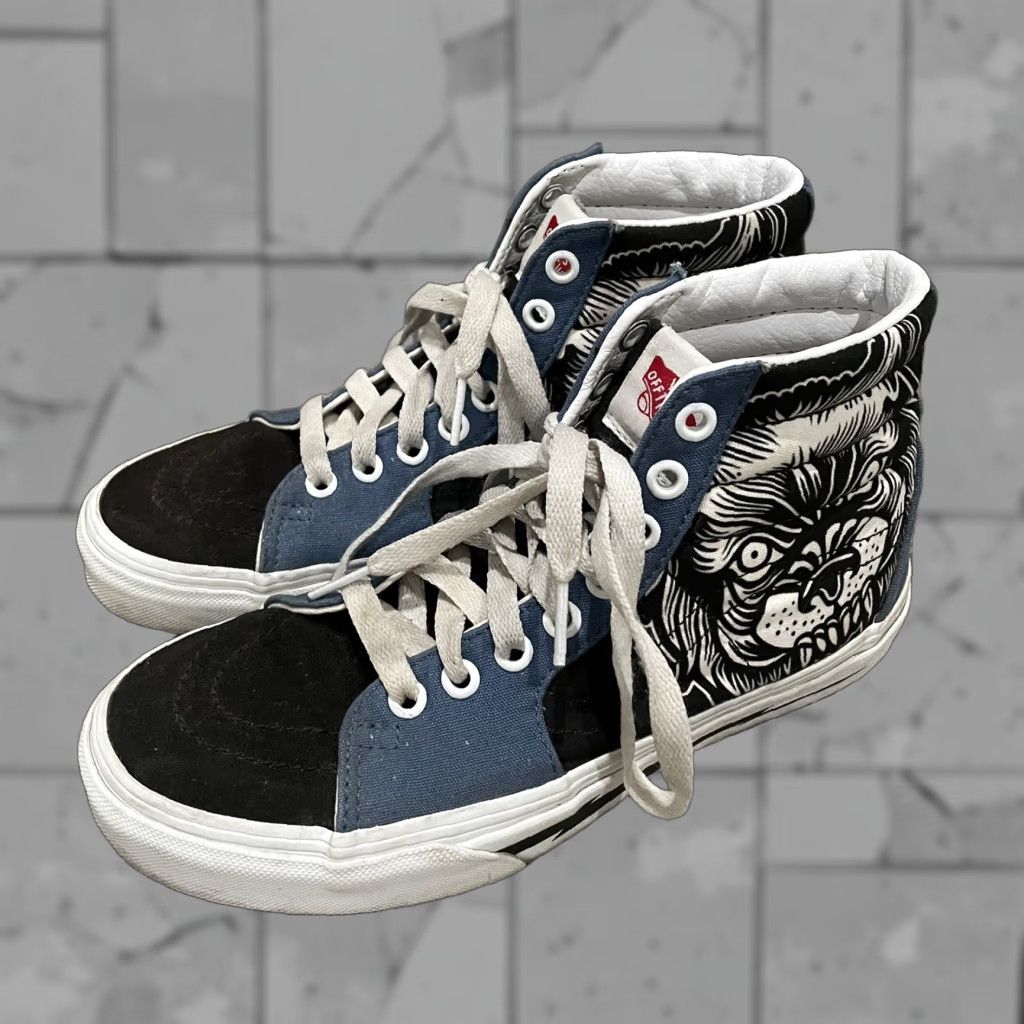 Vans VANS Off The Wall High Top Shoes Mens 5 Multicolor Sneaker Size US S / EU 44-46 / 1 - 1 Thumbnail