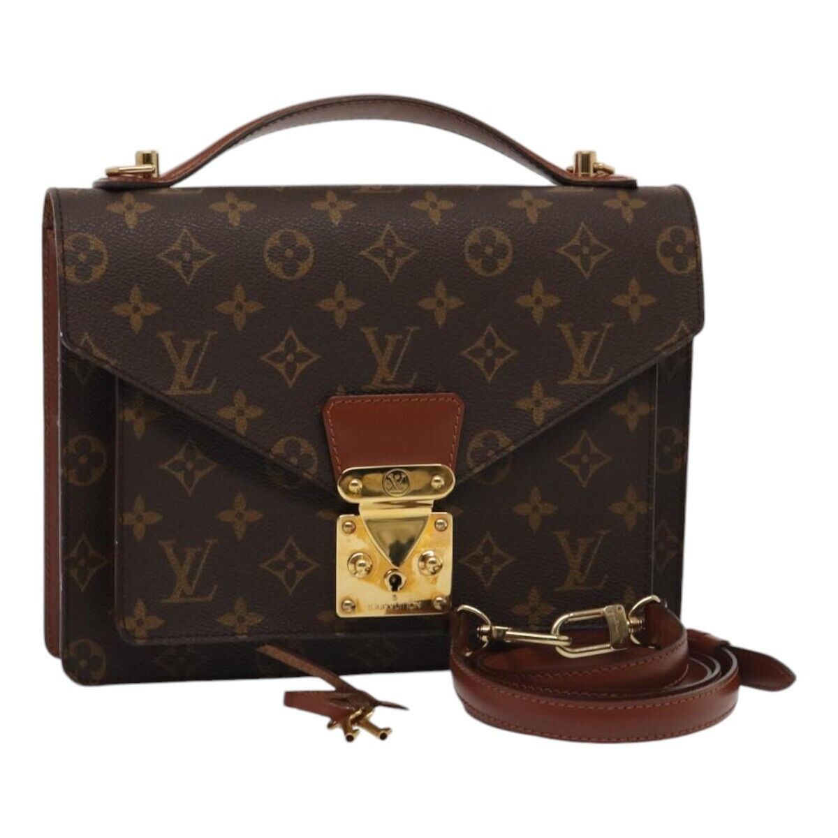 Louis Vuitton LOUIS VUITTON Monogram Monceau 26 Shoulder Bag Size ONE SIZE - 1 Thumbnail