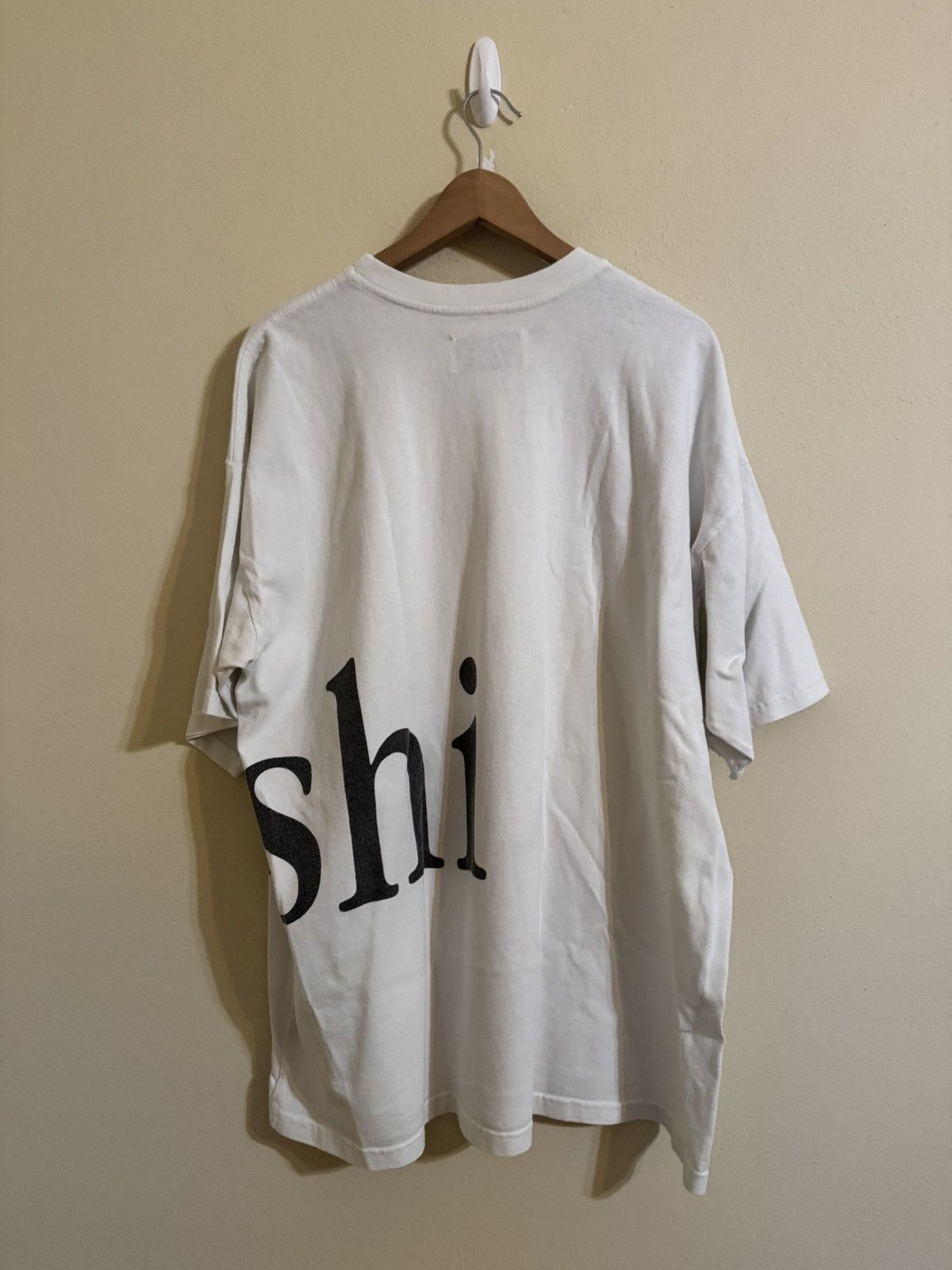 Satoshi Nakamoto Satoshi Nakamoto Wrap Tee Shirt White XL Size US XL / EU 56 / 4 - 6 Thumbnail