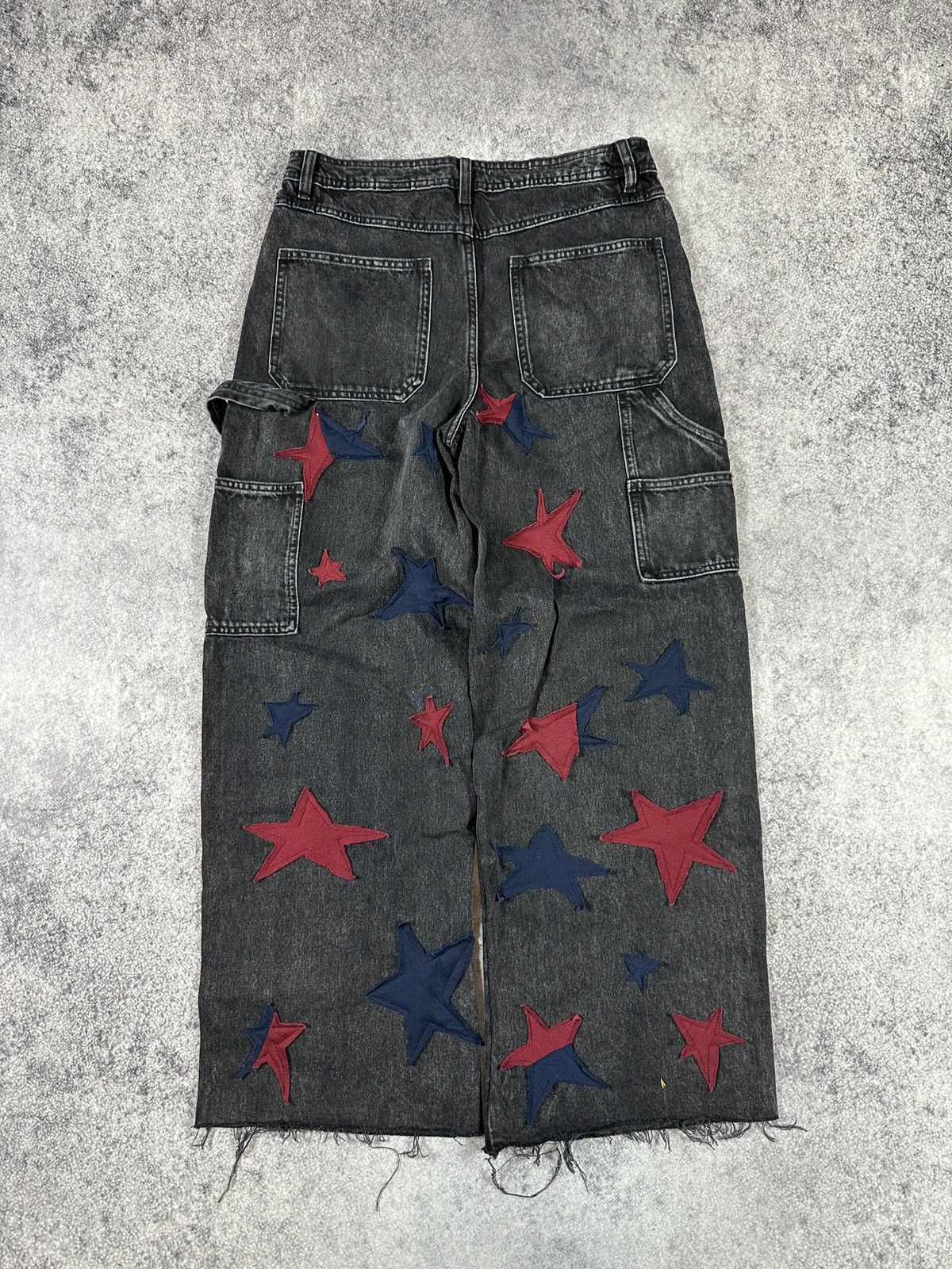 Vintage Y2K Vintage Custom Stars Jeans Streetwear Style USA S-M Rare Size US 32 / EU 48 - 6 Thumbnail