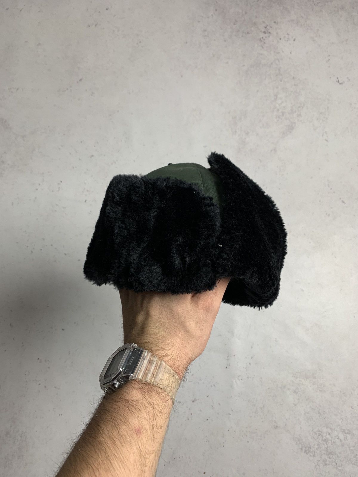 Japanese Brand × Vintage Vintage Mask Fuzzy Faux Fur Trapper Ushanka Hat OS Size ONE SIZE - 5 Thumbnail