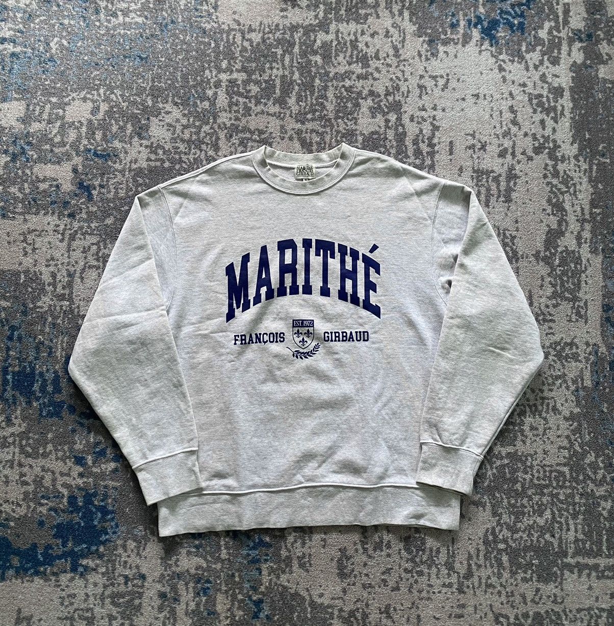 Marithe + Francois Girbaud Marithe Francois Girbaud Sweatshirt Size US XL / EU 56 / 4 - 1 Thumbnail
