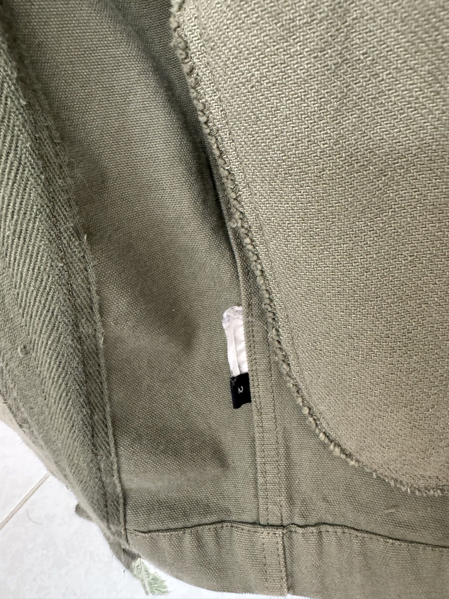 John Elliott JOHN ELLIOTT Heavy Olive Green Parka *SAMPLE* (UNRELEASED) Size US M / EU 48-50 / 2 - 9 Thumbnail