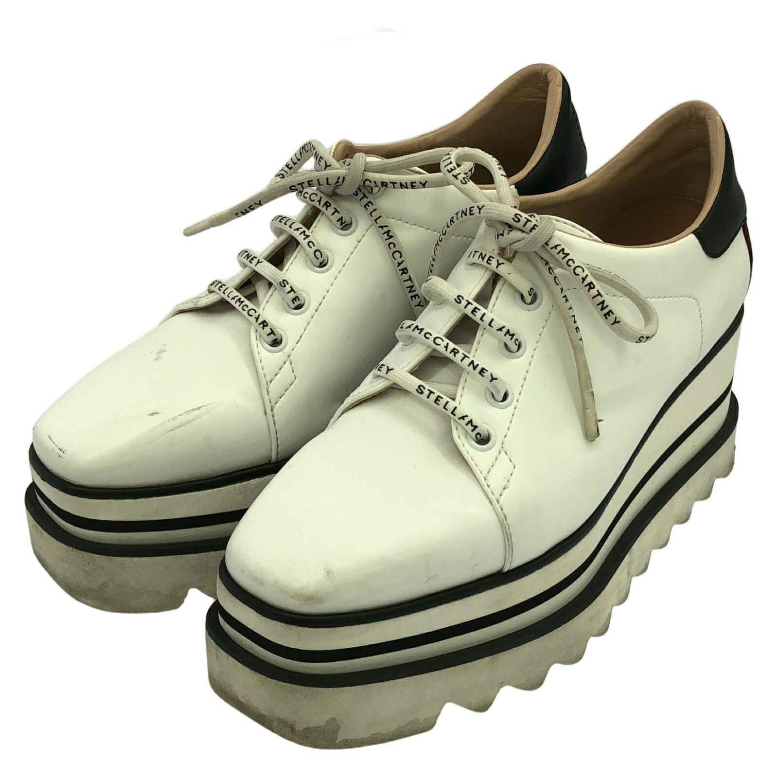 Stella McCartney Stella Mccartney Stella McCartney Leather Sneakers Leather Shoes DUTY FREE for USA Size ONE SIZE - 1 Thumbnail