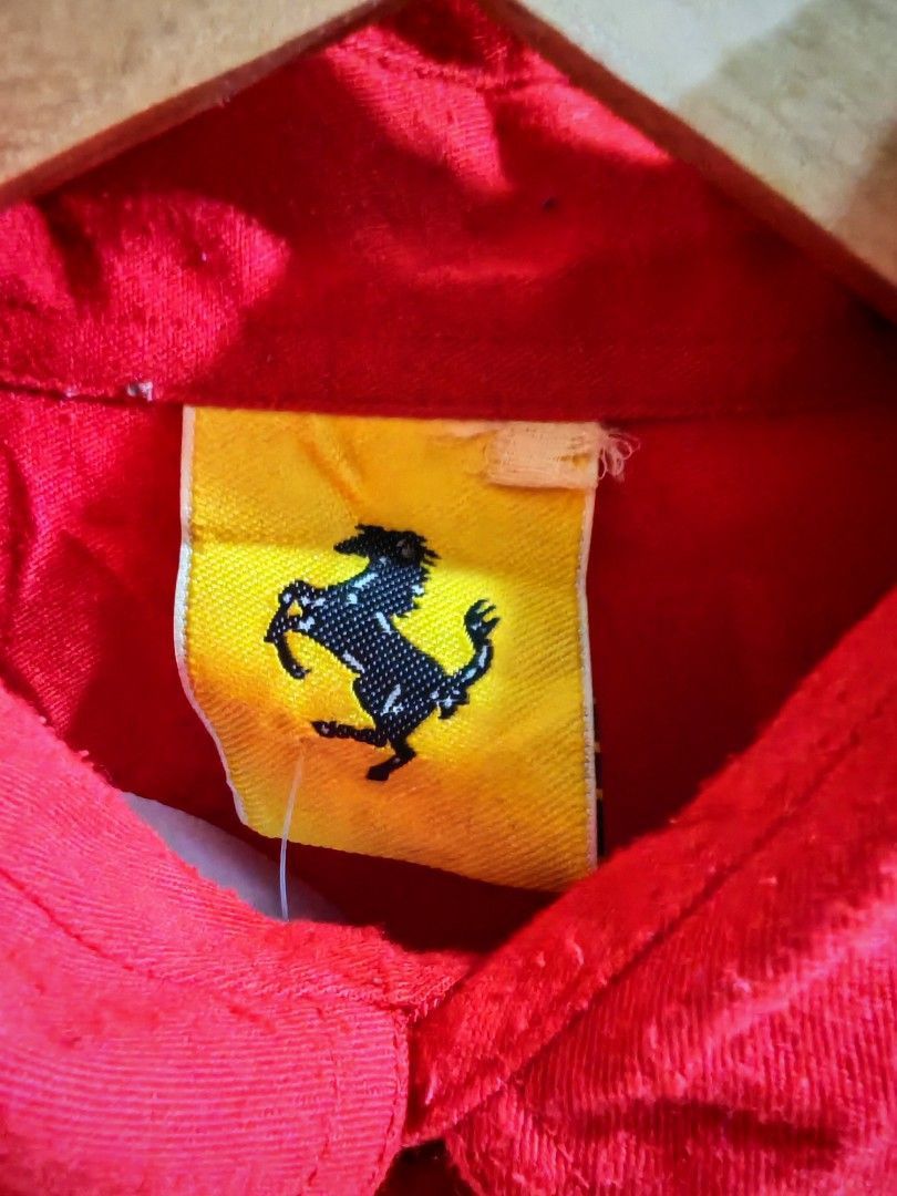 Ferrari Vintage 1996 Ferrari Schumacher F1 Marlboro Button Shirt Size US M / EU 48-50 / 2 - 9 Thumbnail