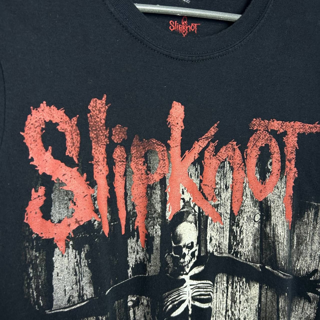 Band Tees Vintage Slipknot Big Graphic logo The Gray Chapter tee Size US S / EU 44-46 / 1 - 3 Thumbnail