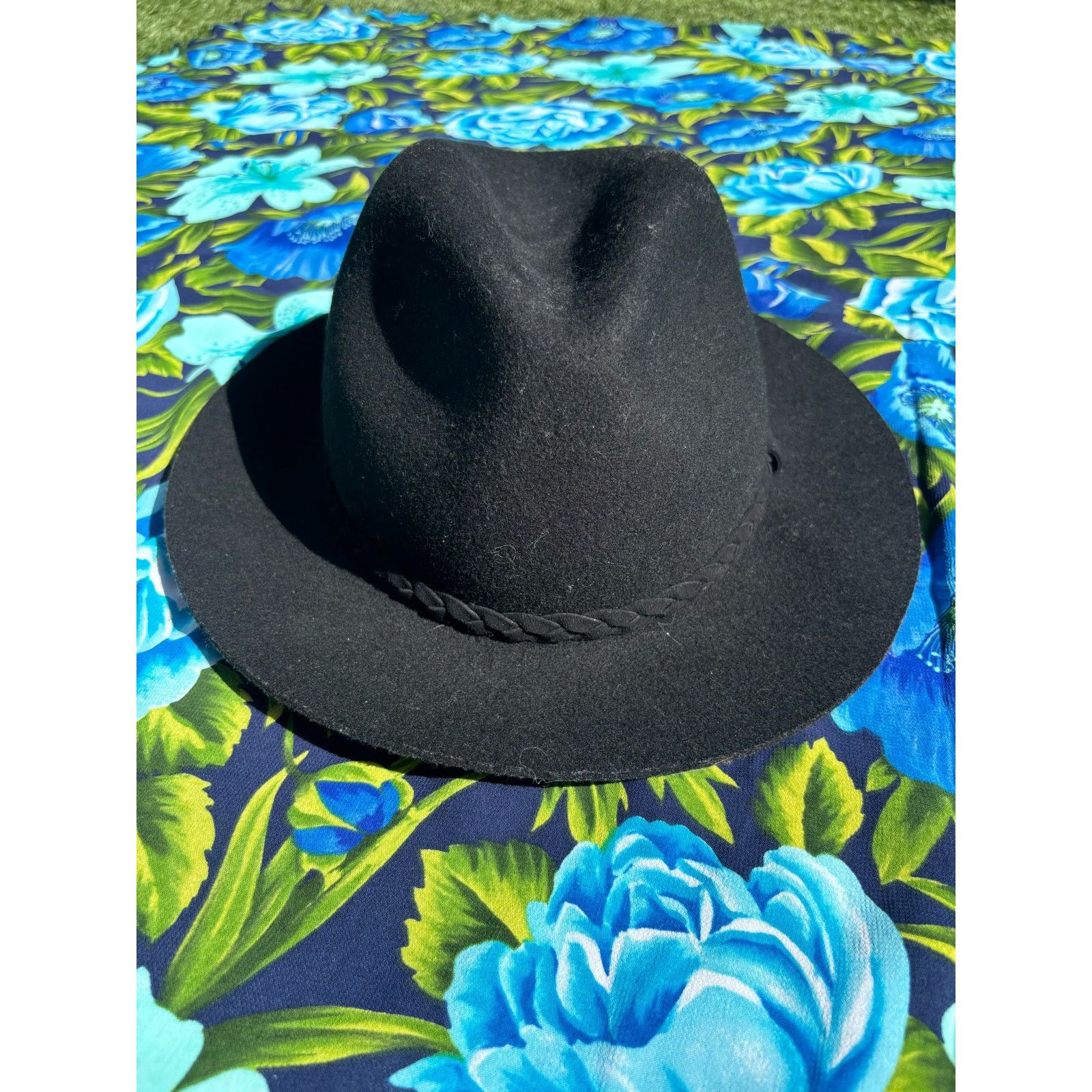 & Other Stories Black Felt Brimmed Hat Size ONE SIZE - 1 Thumbnail