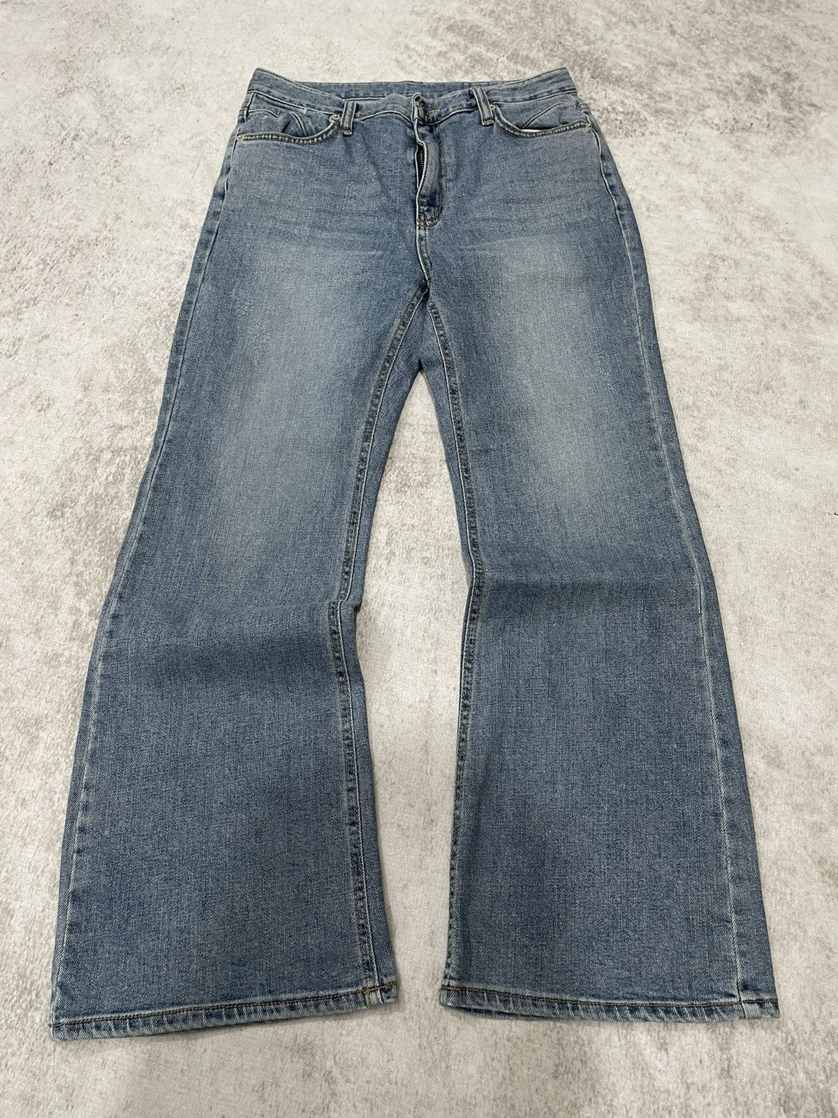 Hysteric Glamour 2000s flared baggy japan wash y2k style Size US 28 / EU 44 - 1 Thumbnail