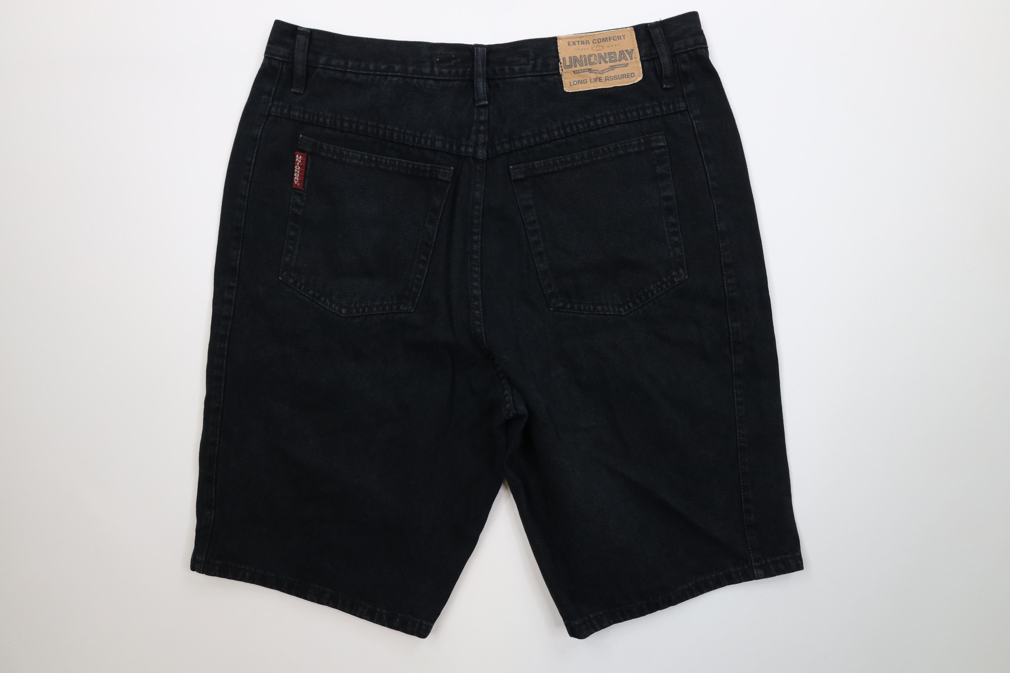 UNIONBAY Vintage 90s Unionbay Surfing Skateboard Dungaree Shorts Size US 36 / EU 52 - 9 Thumbnail