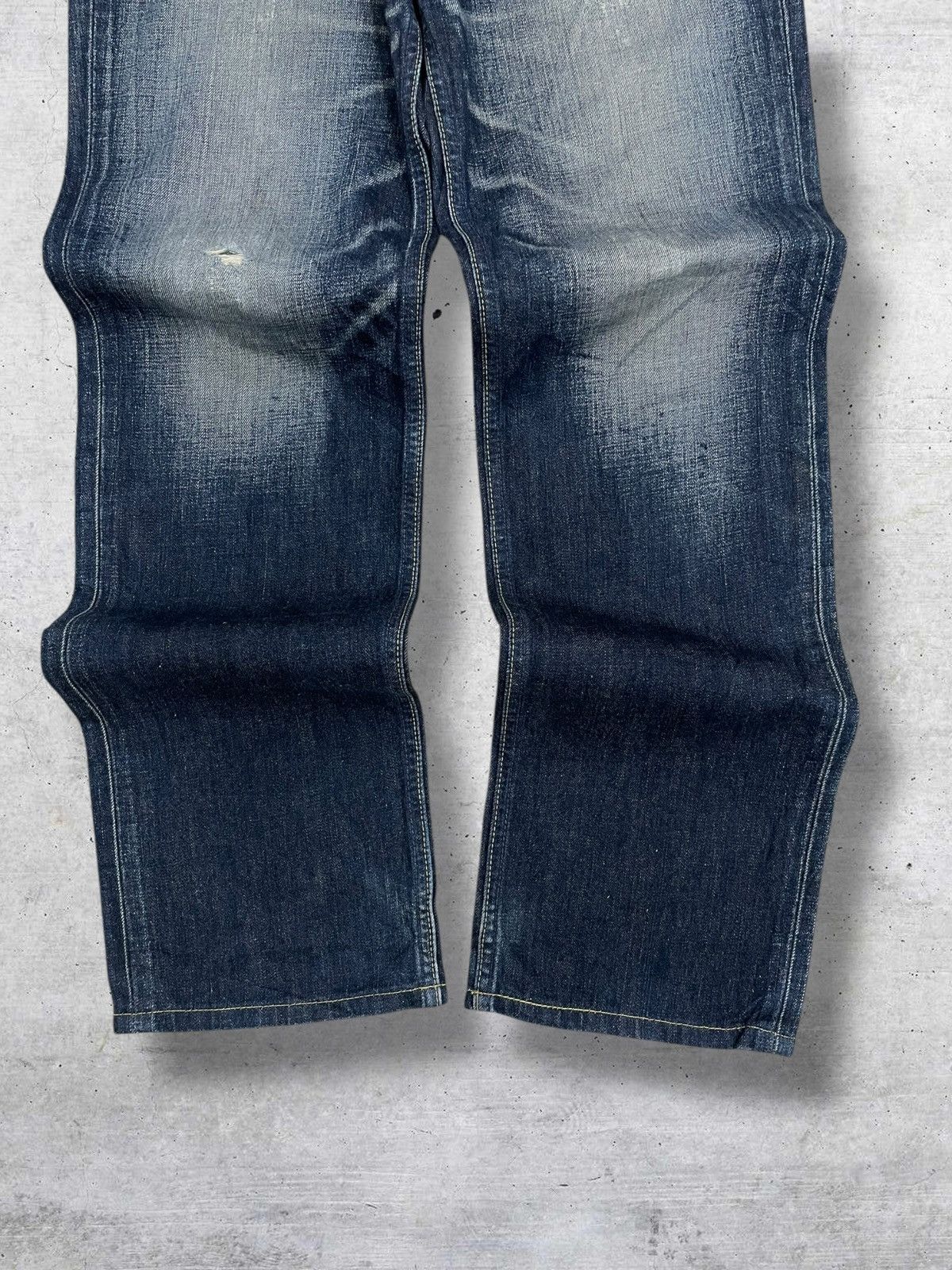 Levi's Vintage Clothing VINTAGE 502 LEVIS USA DESIGNER 90S INDIGO DISTRESSED DENIM Size US 29 - 3 Thumbnail