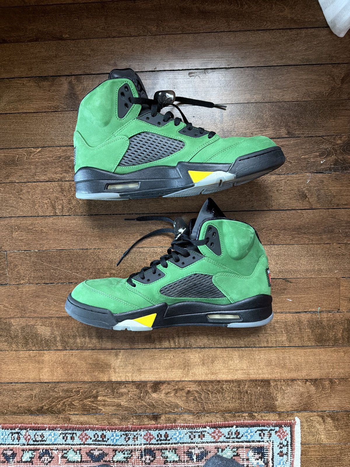 Jordan Brand Air Jordan 5 Retro “Oregon” – Size 12 – OG Box – Light Wear Size US 12 / EU 45 - 4 Thumbnail