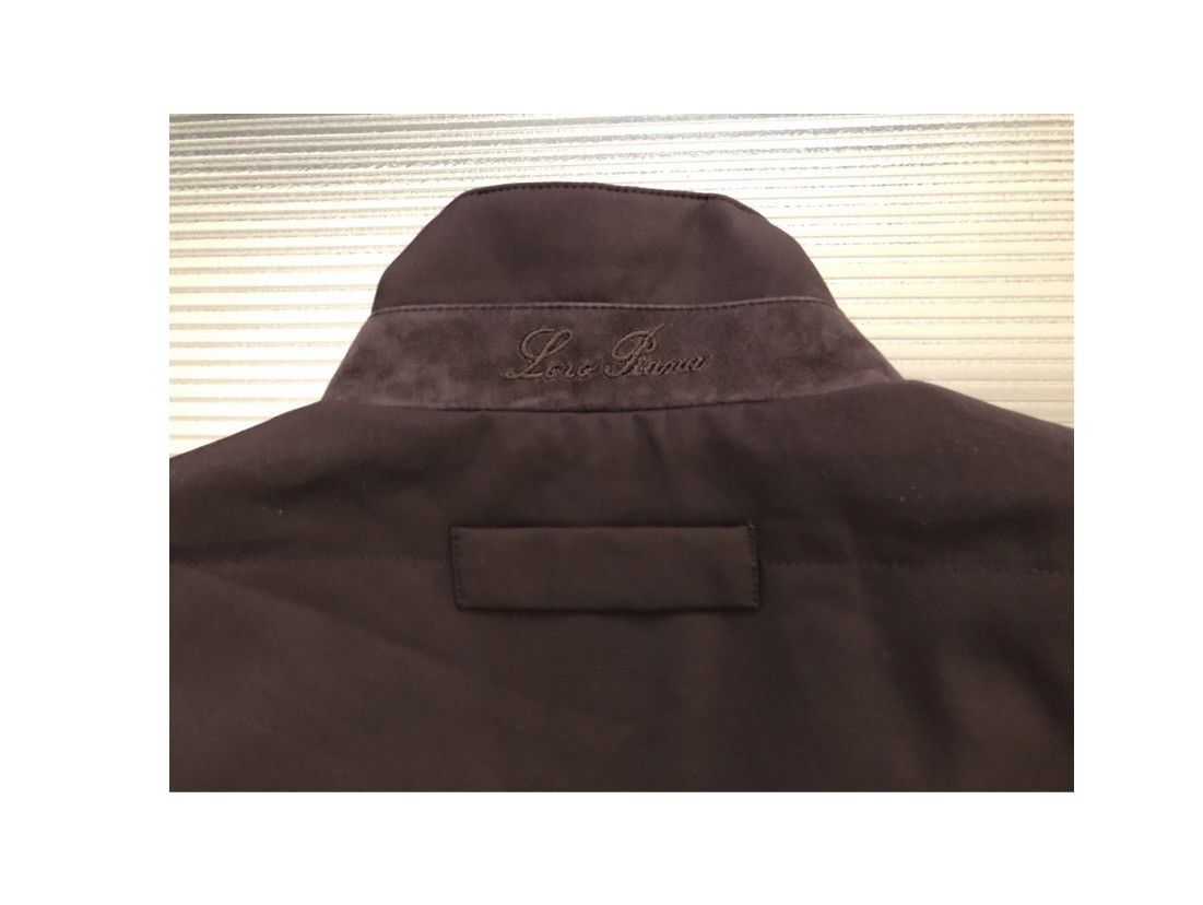 Loro Piana Loro Piana 🇮🇹 maroon cashmere goatskin stormsystem vest NWT Size US XL / EU 56 / 4 - 5 Thumbnail