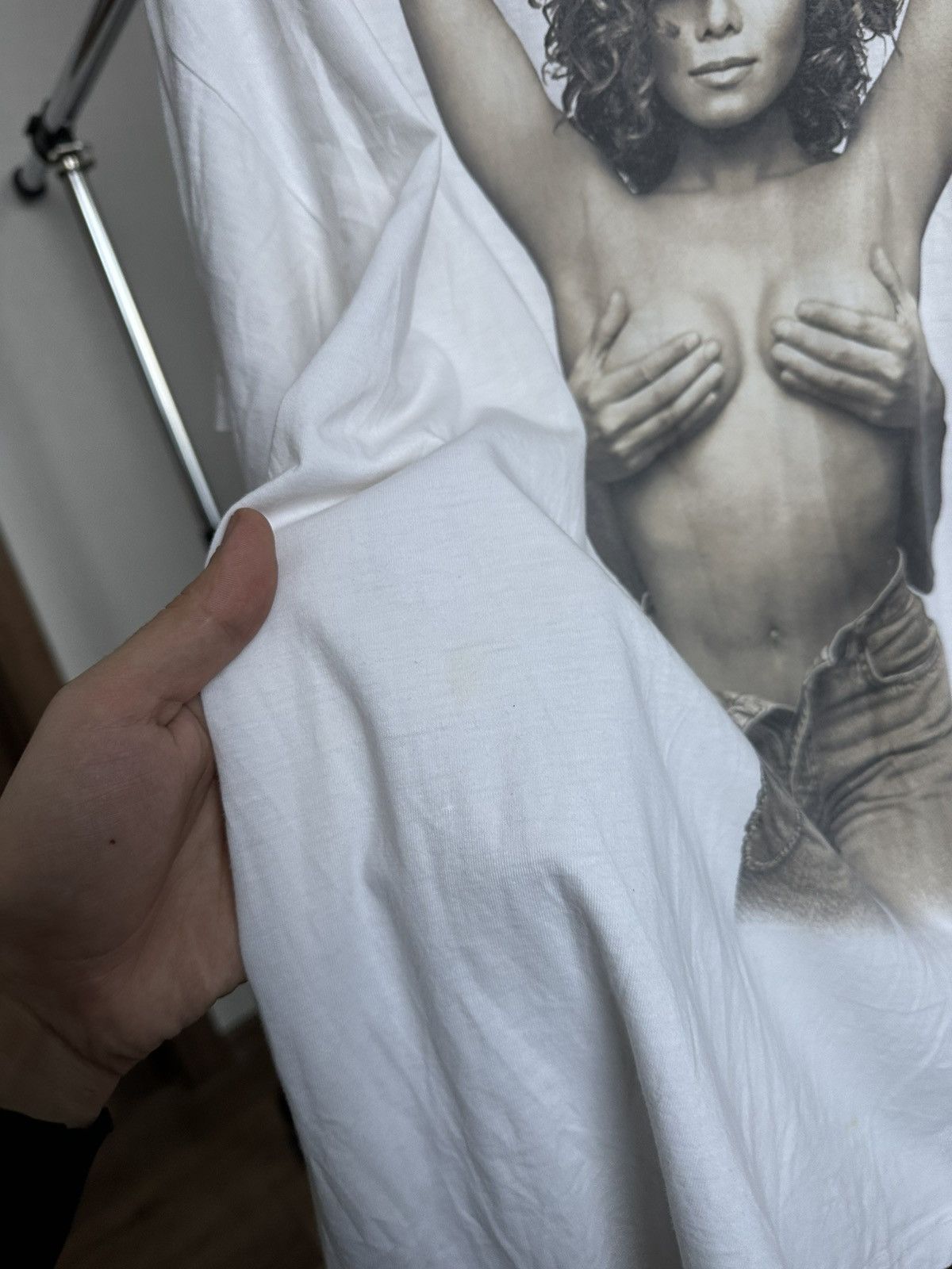 Band Tees 1993 Janet Jackson World Tour Vintage Band T-Shirt Tee Size US XL / EU 56 / 4 - 14 Thumbnail