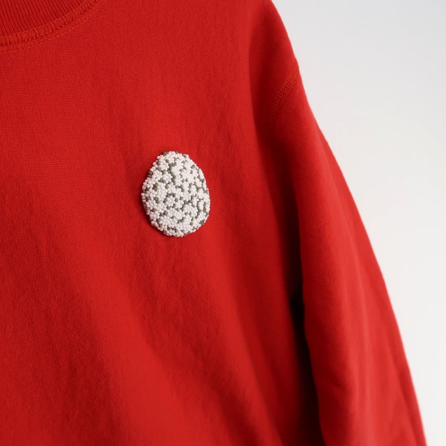 Bally VINTAGE WHIM GOLF Sweatshirt Mens Large Red Beaded Ball Crewneck Pullover Long Sleeve Size US L / EU 52-54 / 3 - 3 Thumbnail