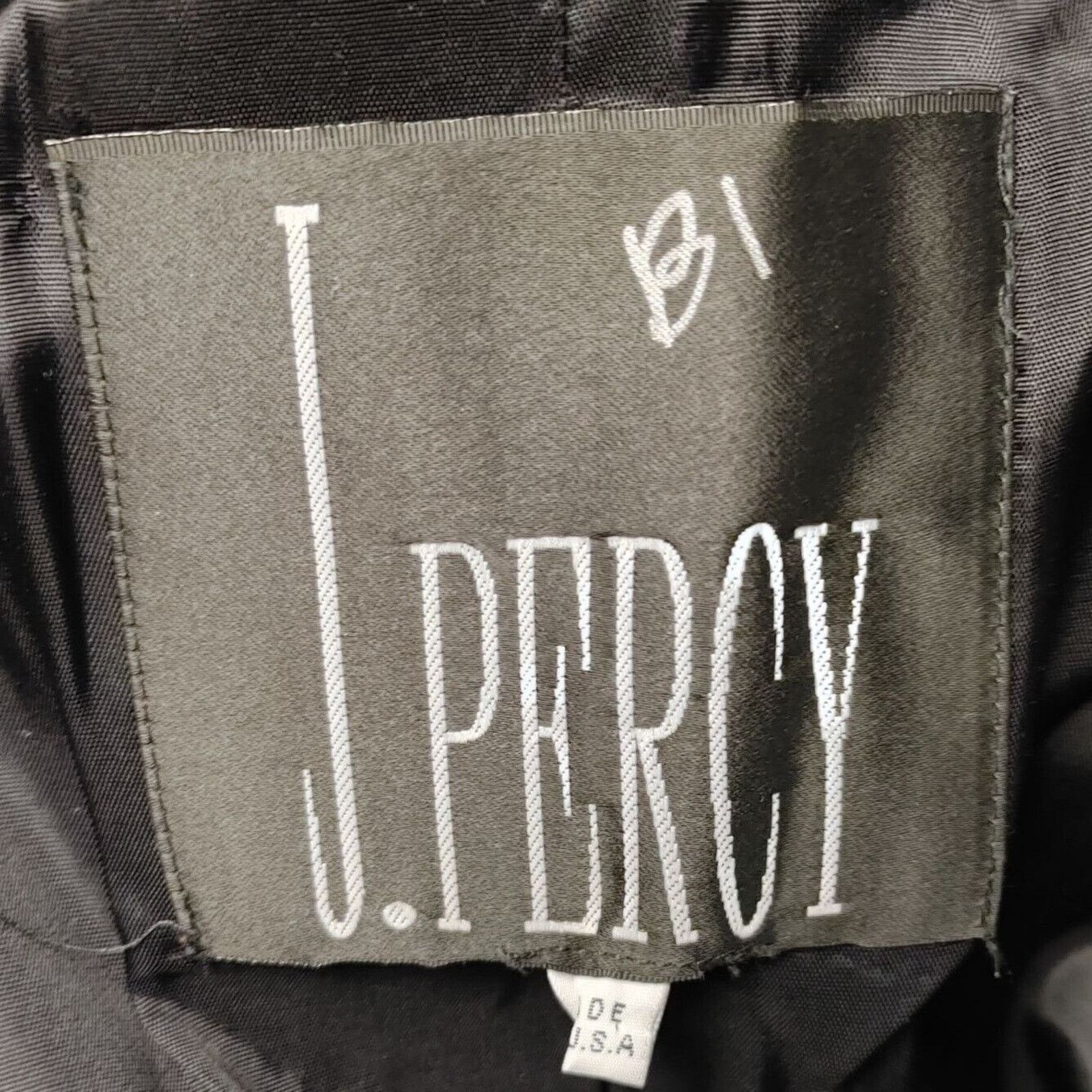 Other JPercy 12 Double Breast Business Fall Harvest Gray Peacoat Size L / US 10 / IT 46 - 3 Thumbnail