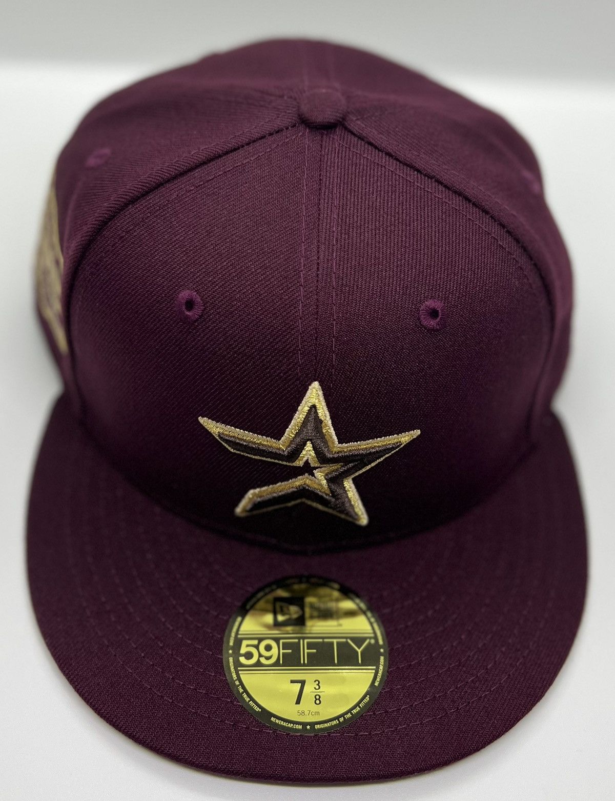 Hat Club × MyFitteds × New Era Houston Astros Metallic Open Star 50th SP New Era 7 5/8 Size ONE SIZE - 4 Thumbnail
