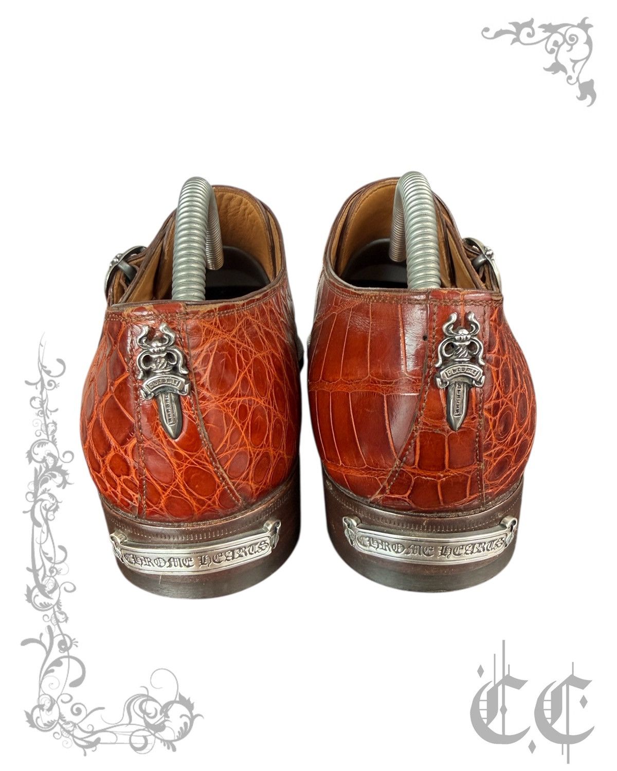 Chrome Hearts Chrome Hearts X John Lobb crocodile monk strap loafers Size US 9 / EU 42 - 5 Thumbnail
