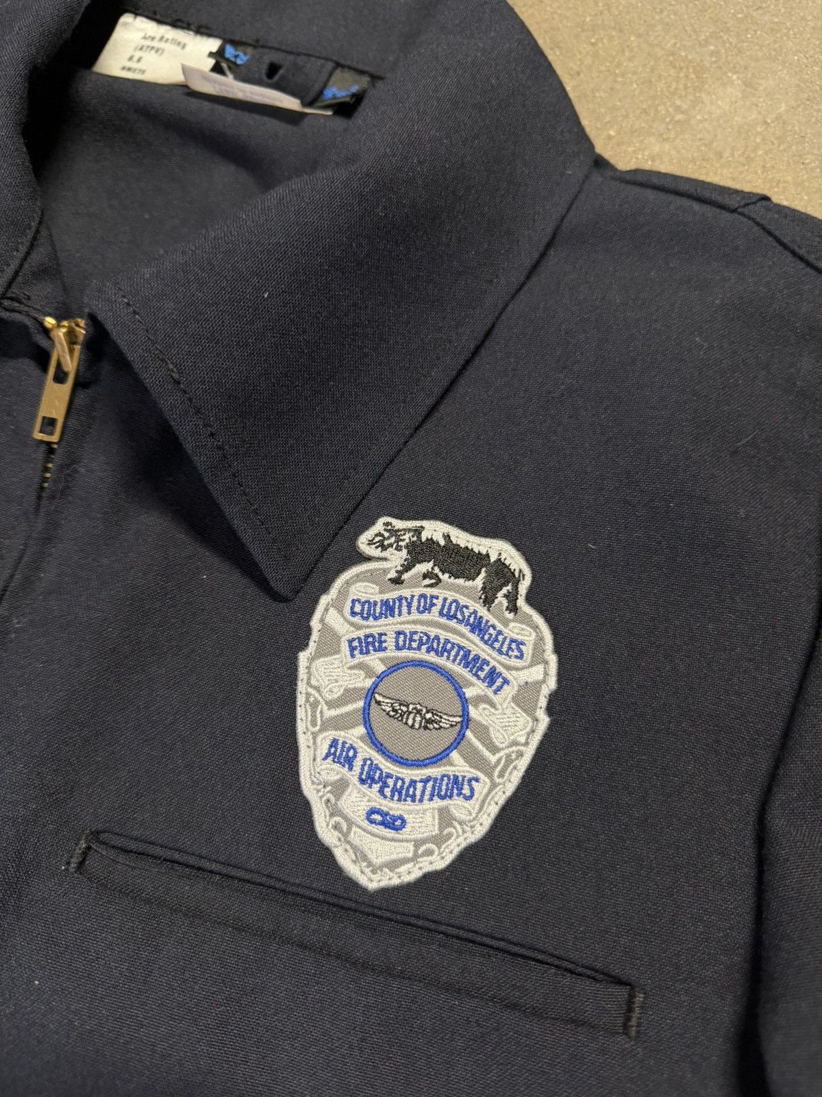 Vintage Vintage LA county fire department work jacket size Large Size US L / EU 52-54 / 3 - 4 Thumbnail