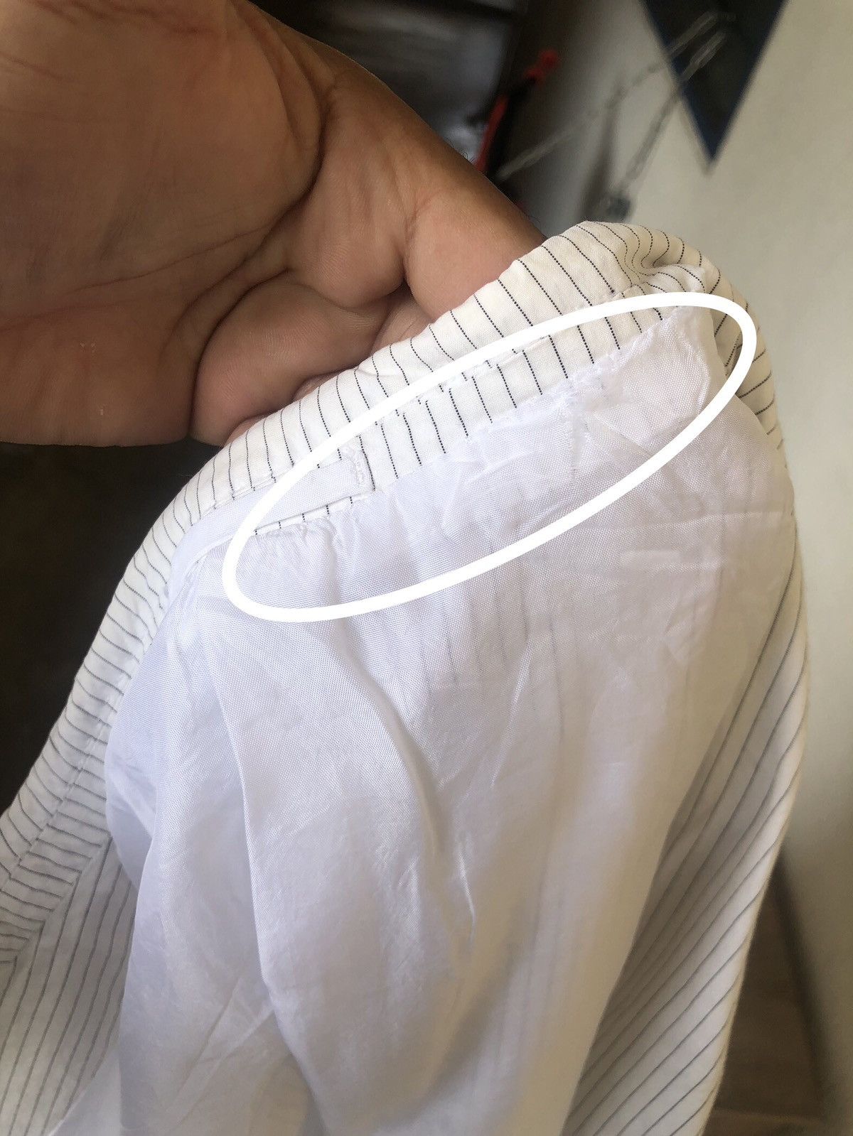 Jil Sander Jil Sander Marisa s Stripe Single Breasted Blazer Size US M / EU 48-50 / 2 - 20 Thumbnail