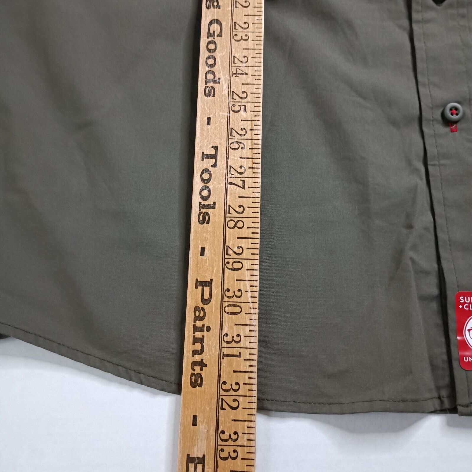 Wrangler Wrangler S/S Twill Button Up Shirt Green Relaxed Fit Size XL Size US XL / EU 56 / 4 - 5 Thumbnail