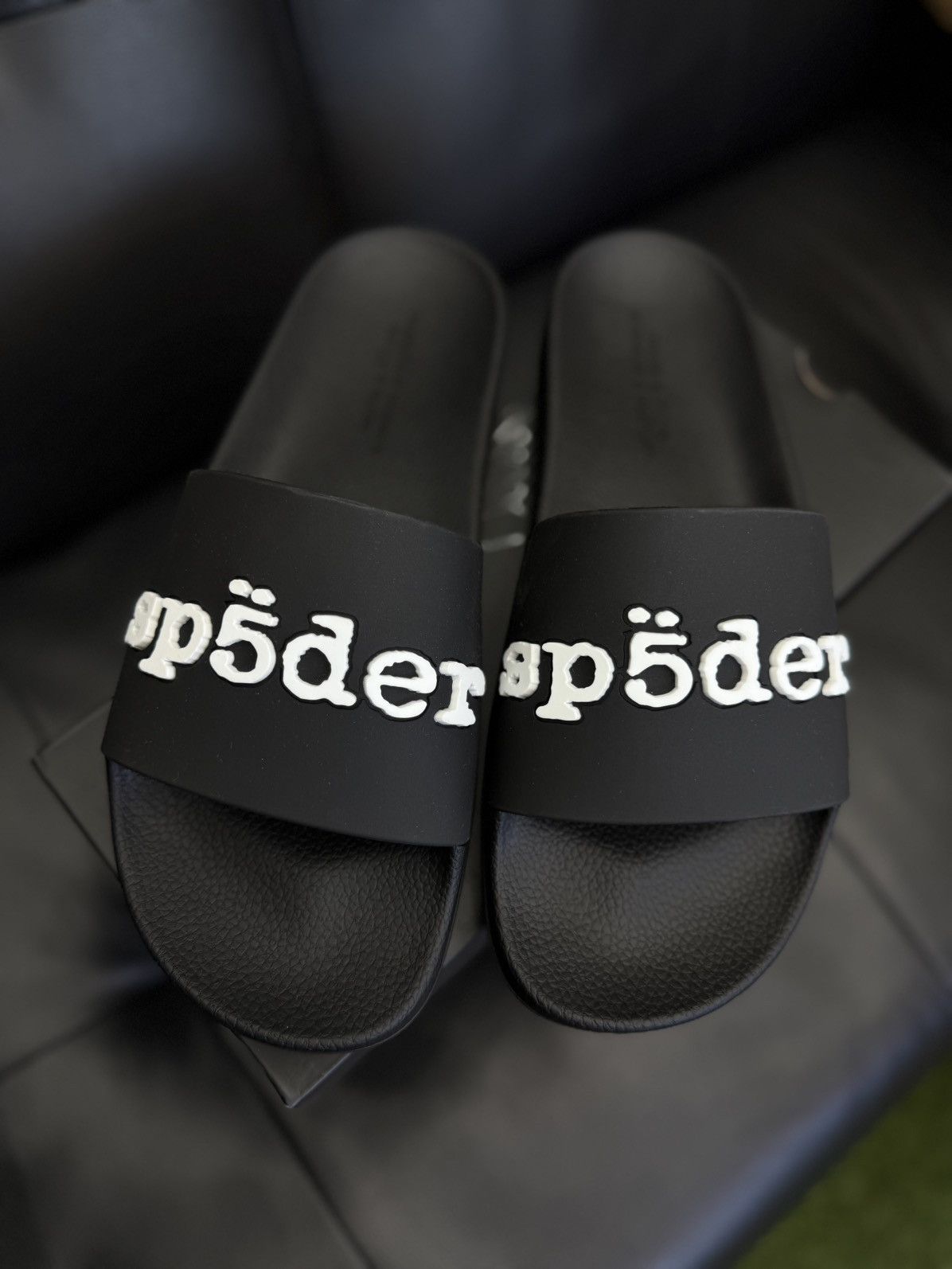 Sp5der Sp5der Slides Slip On Black Size 10 (Brand New) Size US 10 / EU 43 - 2 Thumbnail