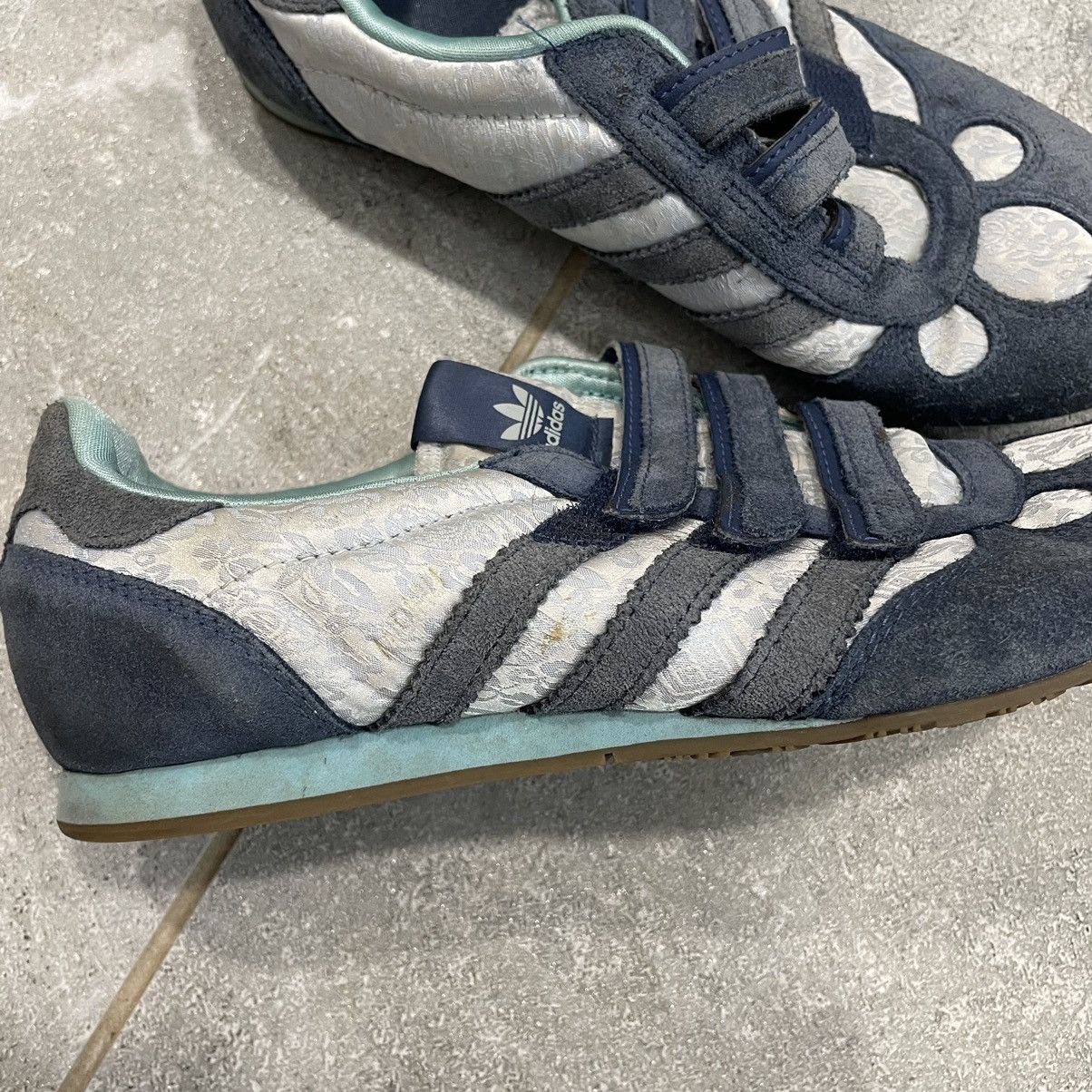 adidas gazelle silver green womens Adidas 2007 Vintage Leather Boxing Boots 39 – darina`s garms main image 0