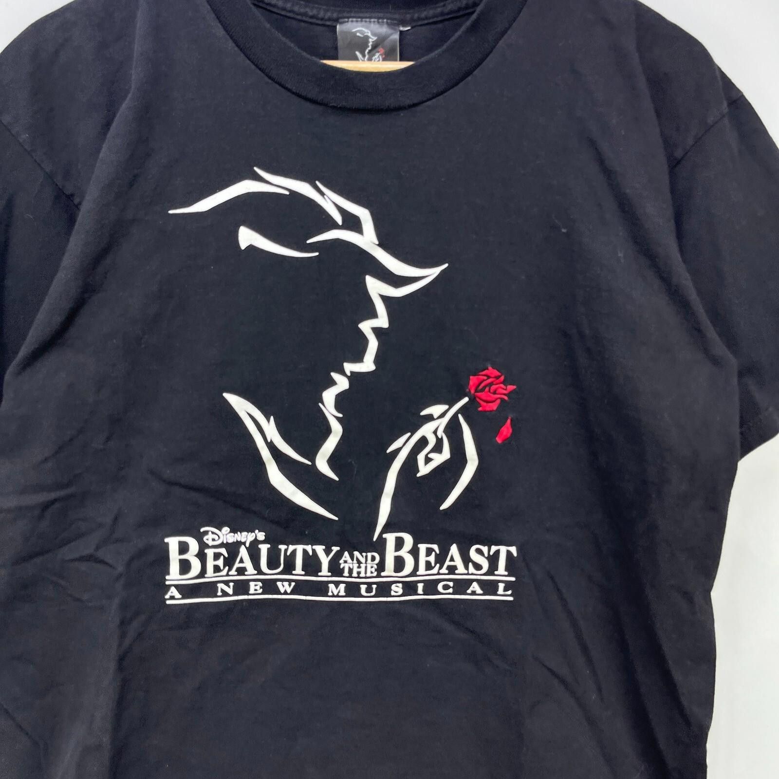 Disney Vintage Disney Beauty the Beast Musical Tour T Shirt Large Size US L / EU 52-54 / 3 - 2 Thumbnail
