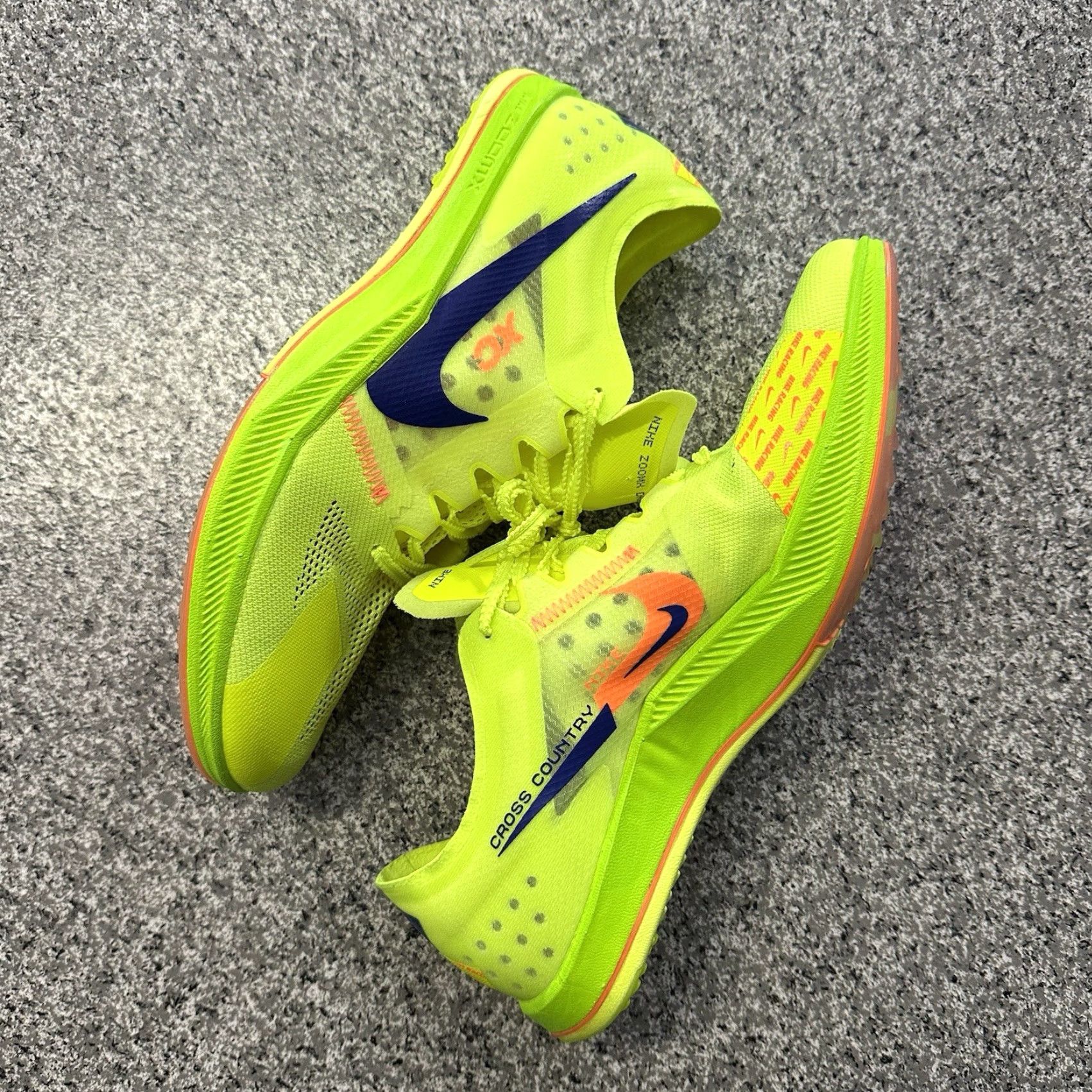 Nike Nike Dragonfly XC Cross-Country Spikes Mens DX7992-701 Volt 10.5 XS? Size US 11 / EU 44 - 3 Thumbnail