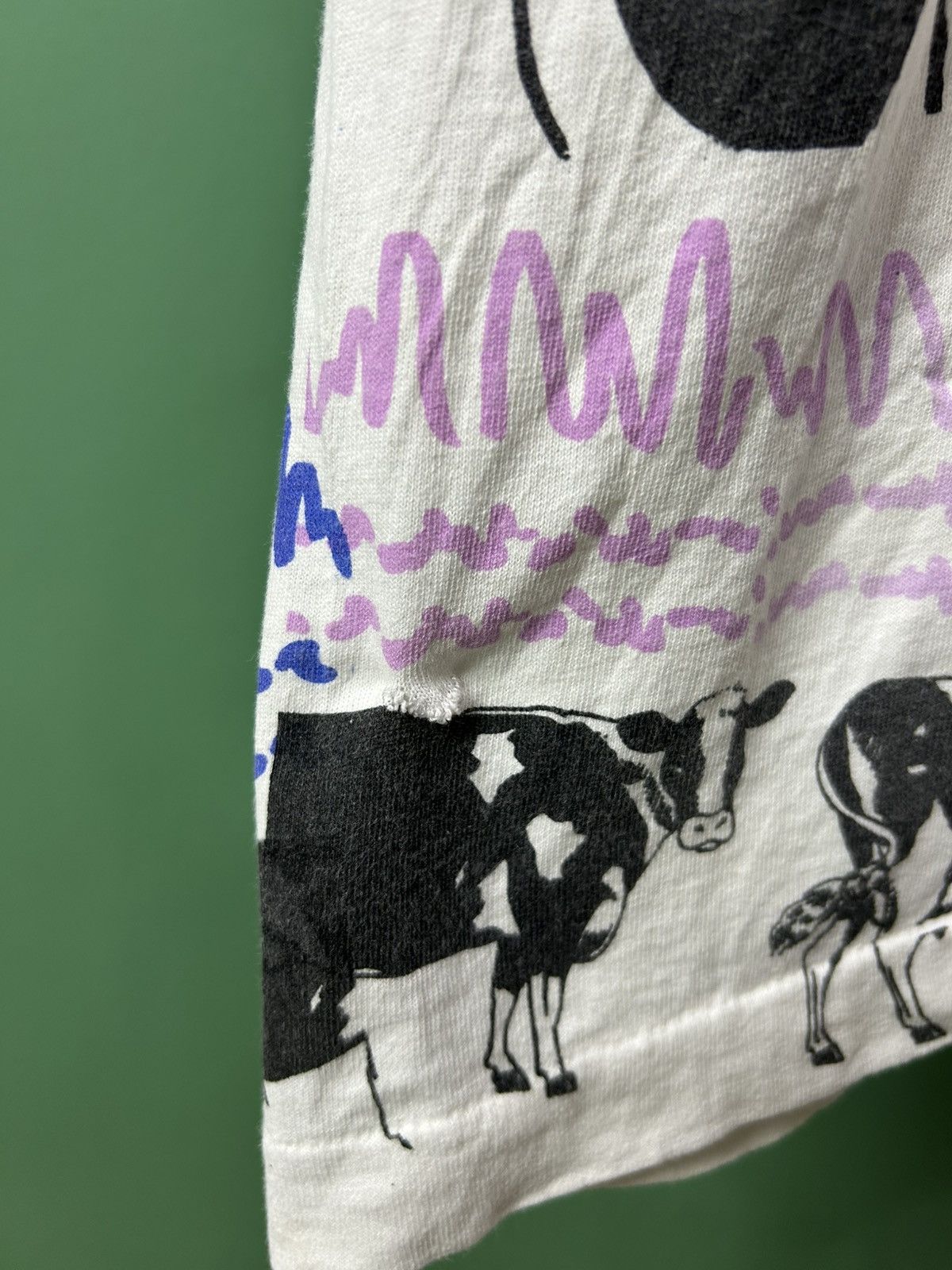 Fruit Of The Loom Cow All Over Print Prime Beef 1992 Vintage Size US L / EU 52-54 / 3 - 7 Thumbnail
