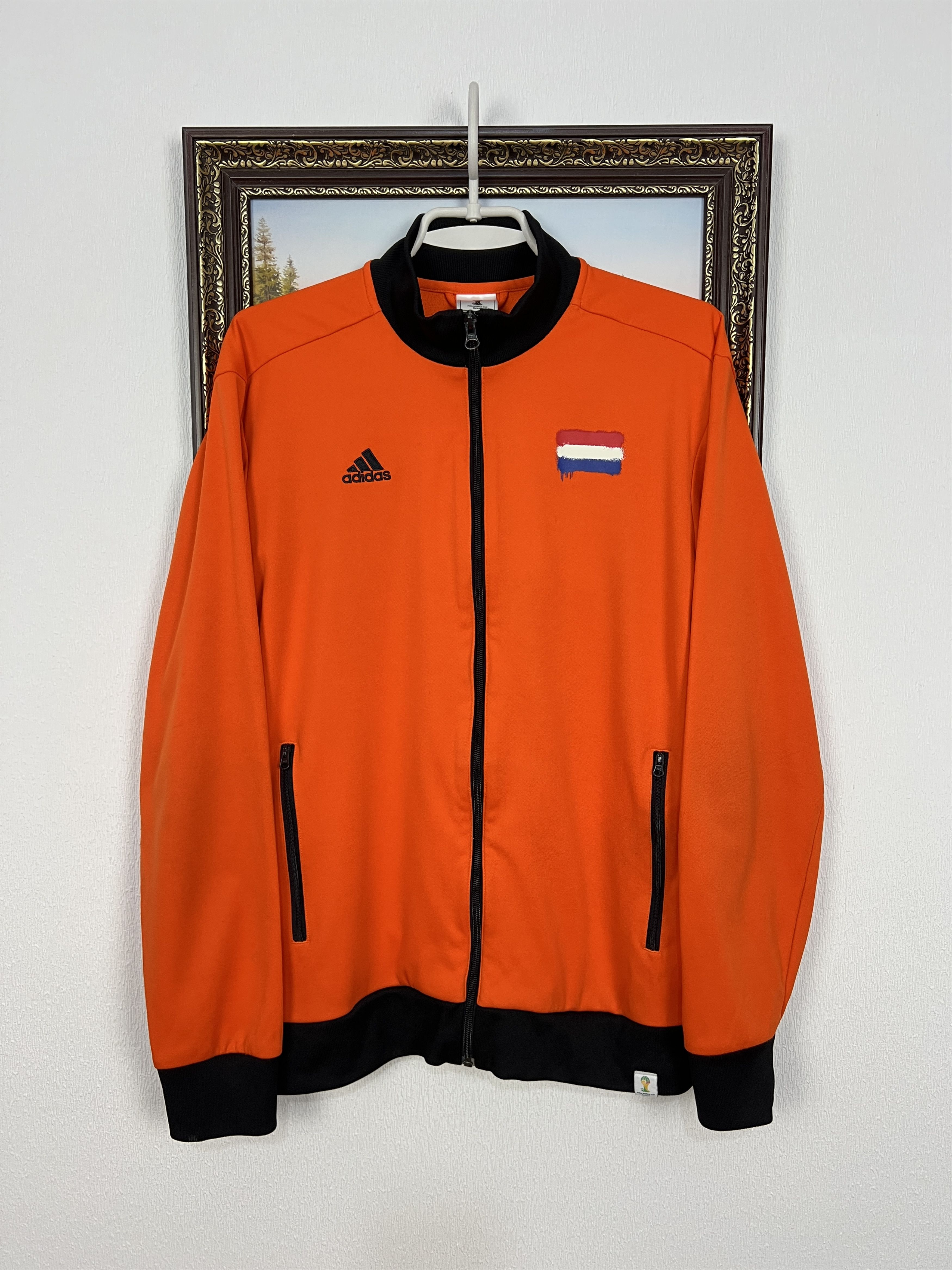 Adidas Adidas Netherlands Holland World Cup Football Jacket Size US M / EU 48-50 / 2 - 4 Thumbnail