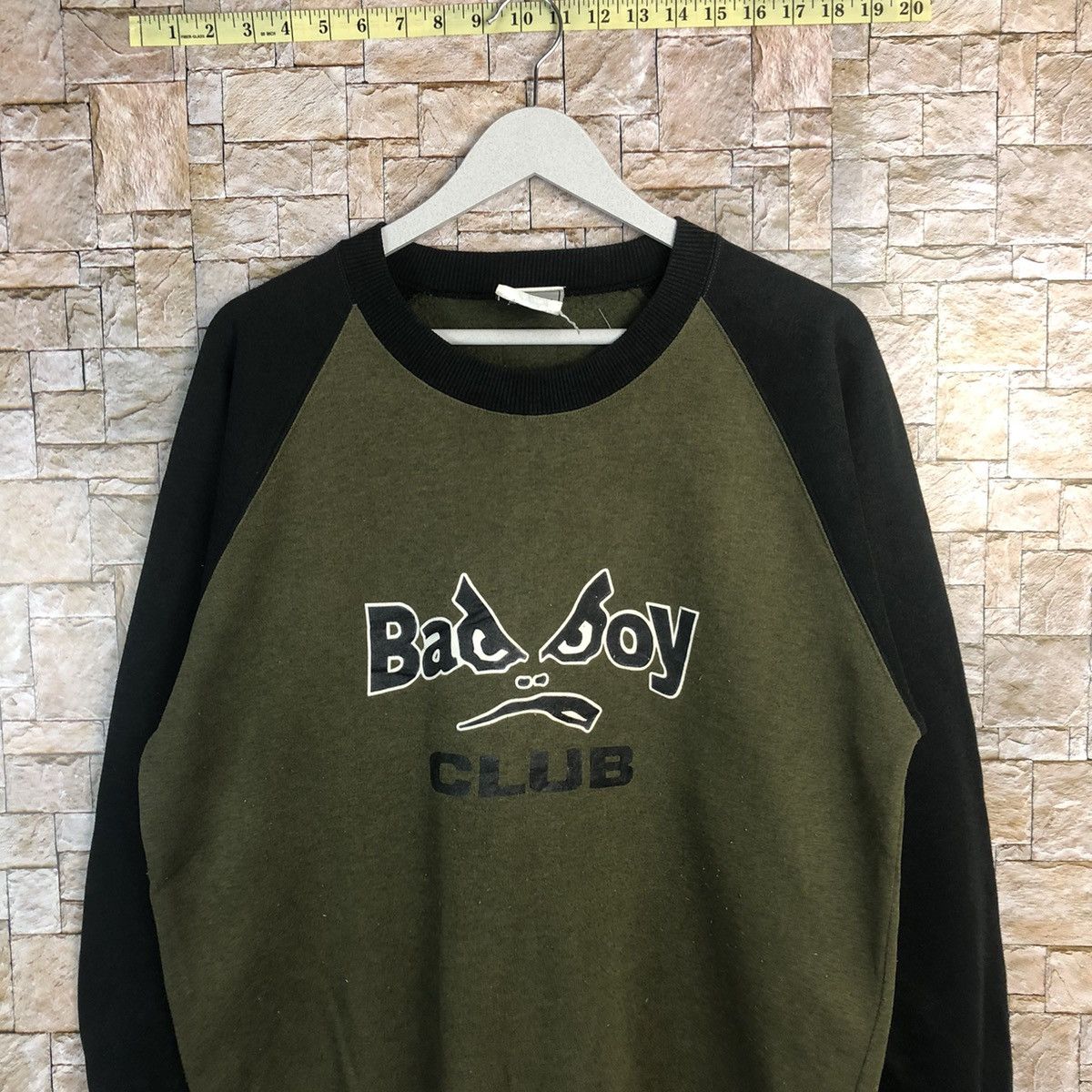 Japanese Brand Bad Boys vintage hip hop rappers Green Sweatshirt #A172 Size US M / EU 48-50 / 2 - 2 Thumbnail
