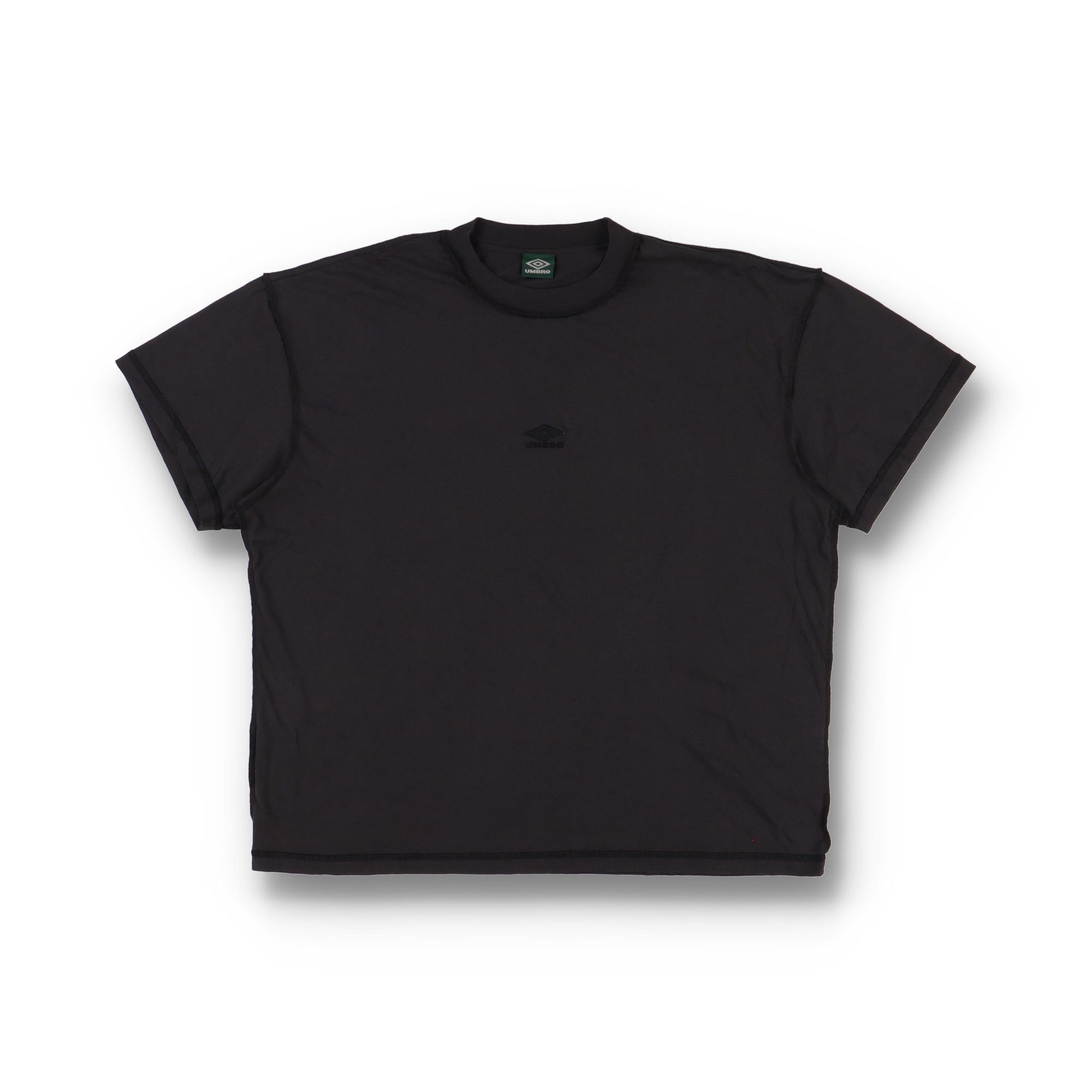 Slam Jam × Umbro Black Inside Out Embroidered Logo Oversized T-Shirt Size US S / EU 44-46 / 1 - 1 Thumbnail